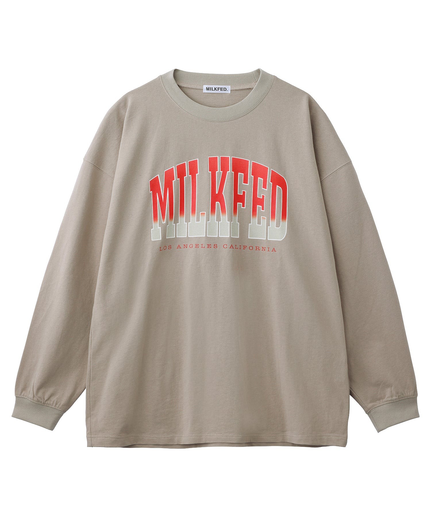 GRADATION LOGO L/S TOP MILKFED.