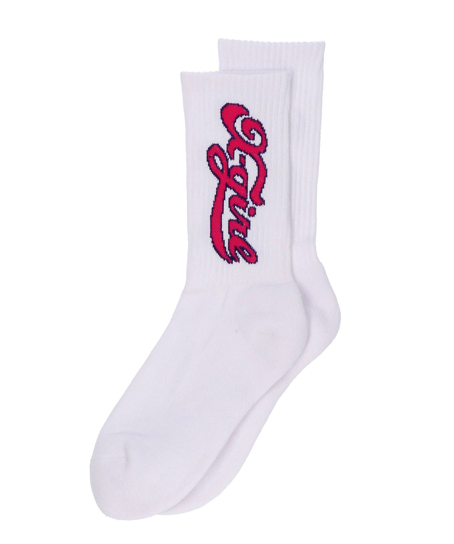 CHEERFUL LOGO RIB SOCKS