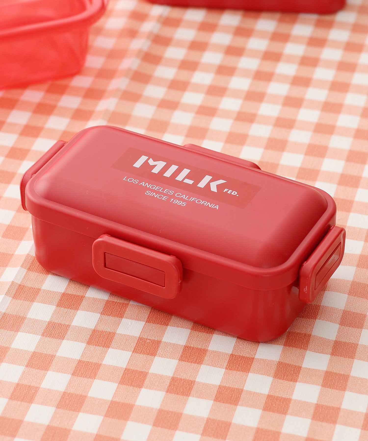 LIFE STYLE｜LOGO LUNCH BOX RED MILKFED.