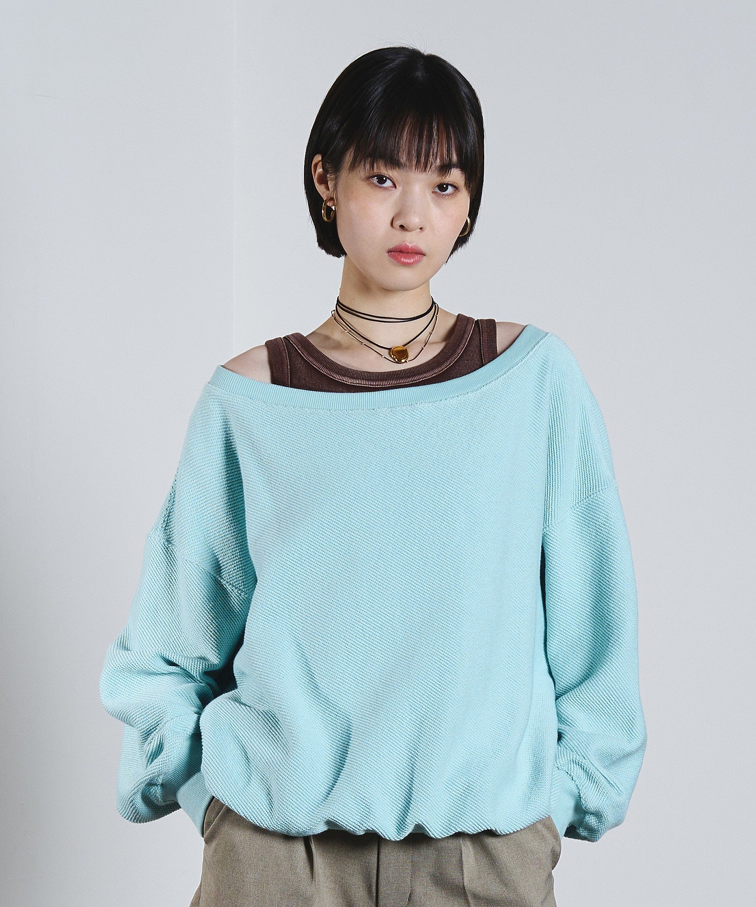 OFF SHOULDER INLEY PULLOVER