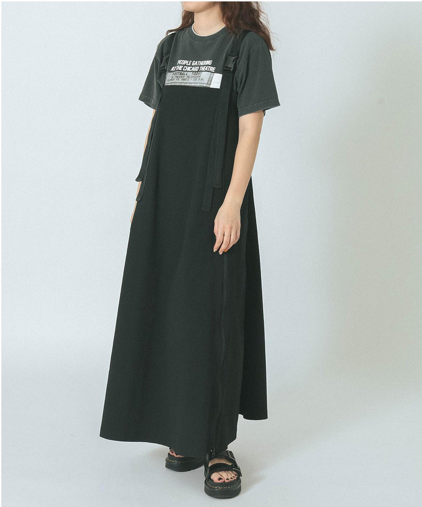 ROSE BUD / THOUSAND MILExGENE HEAVENS/ZIP FRONT SUSPENDER JUMPER