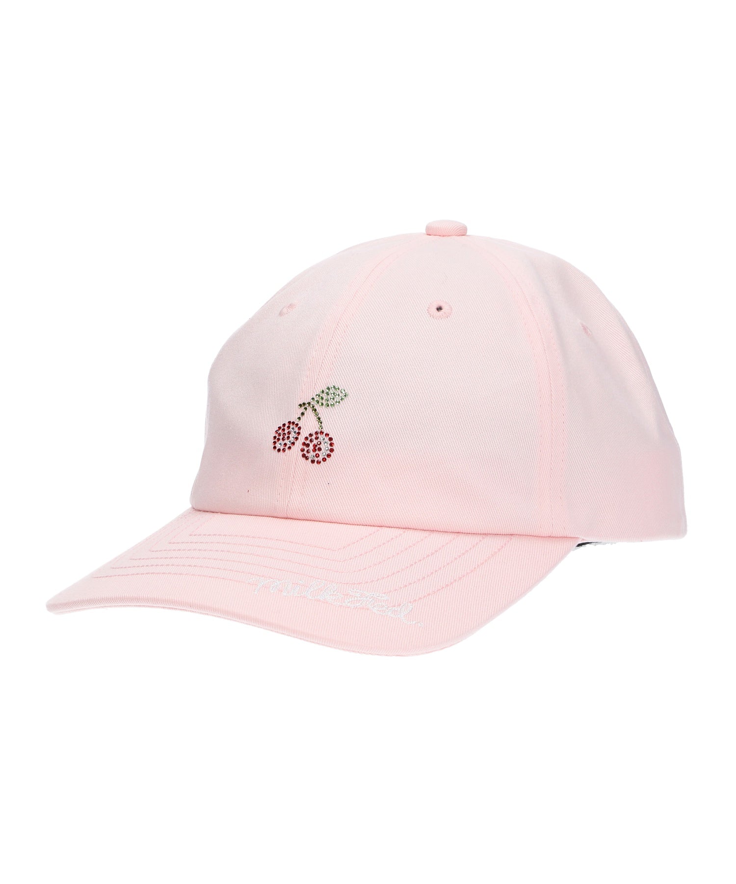 RHINESTONE CHERRY CAP