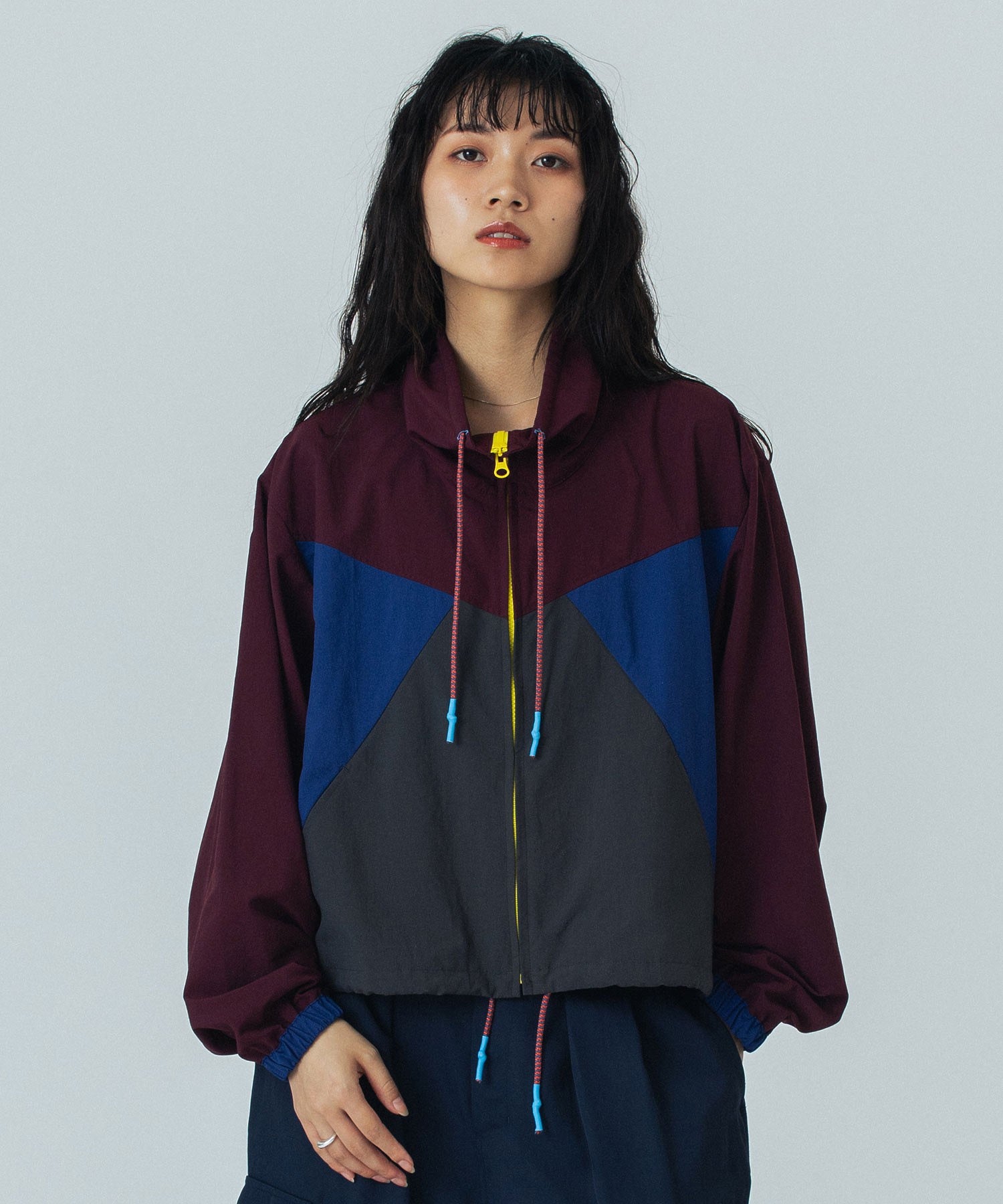 mici/MIX COLOR TRACK JACKET
