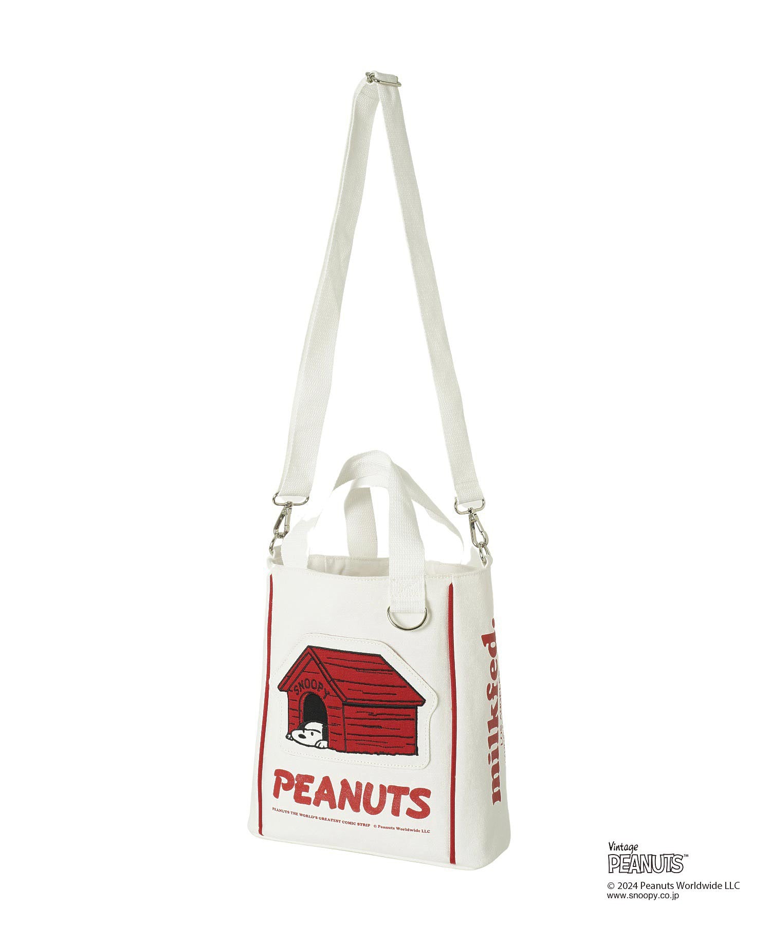 MILKFED. x PEANUTS 2WAY BAG