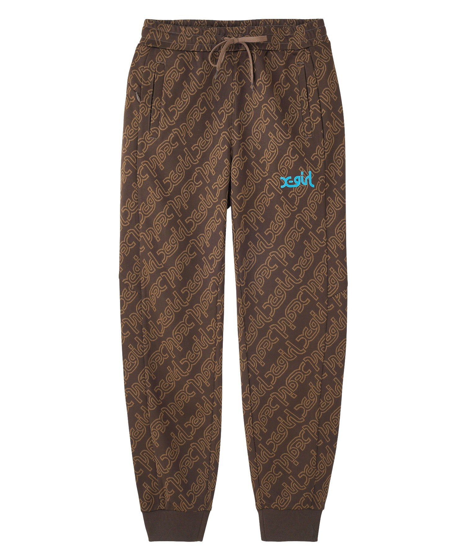 JACQUARD TRACK PANTS