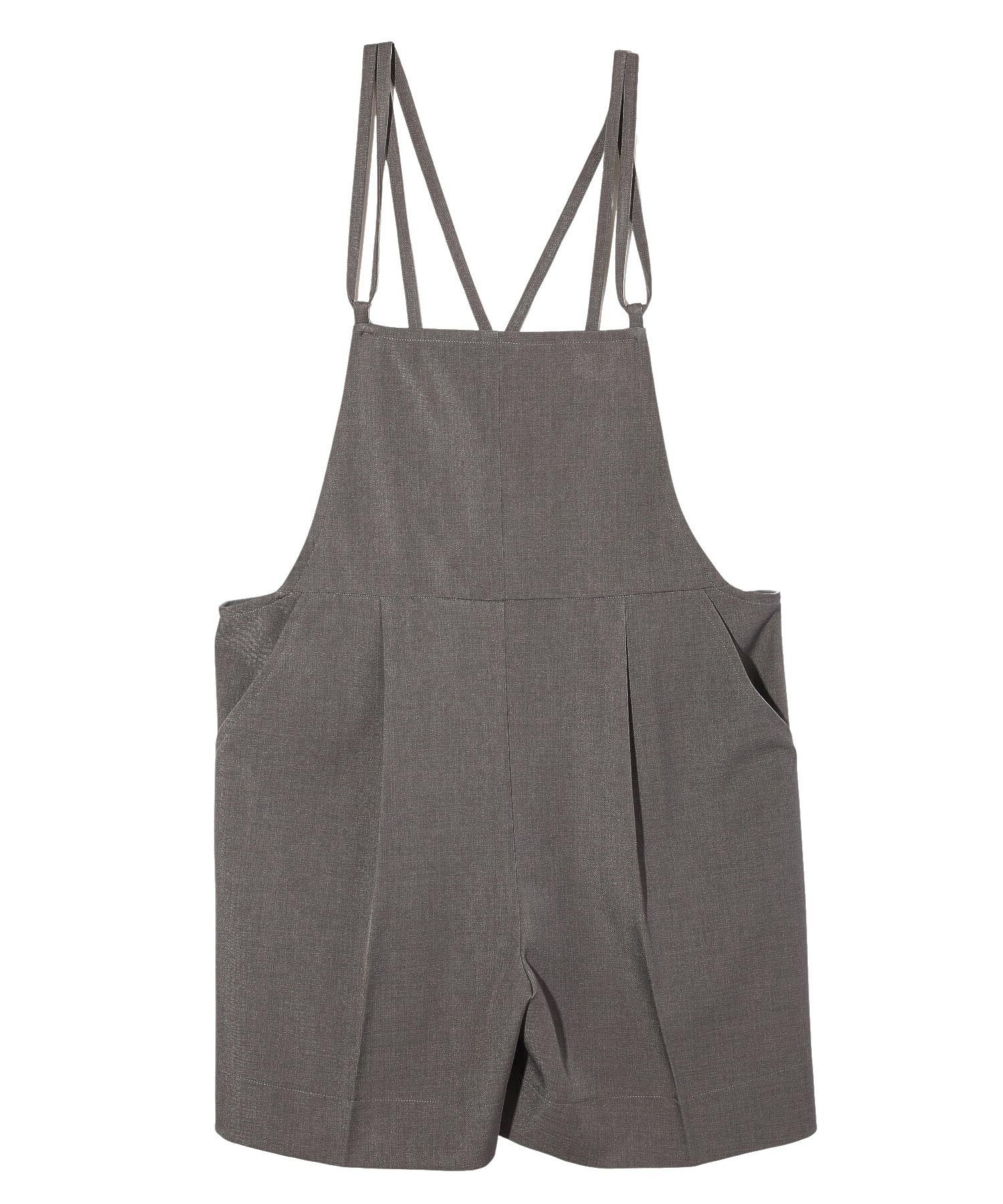 DOUBLE STRAP SHORT OVERALLS
