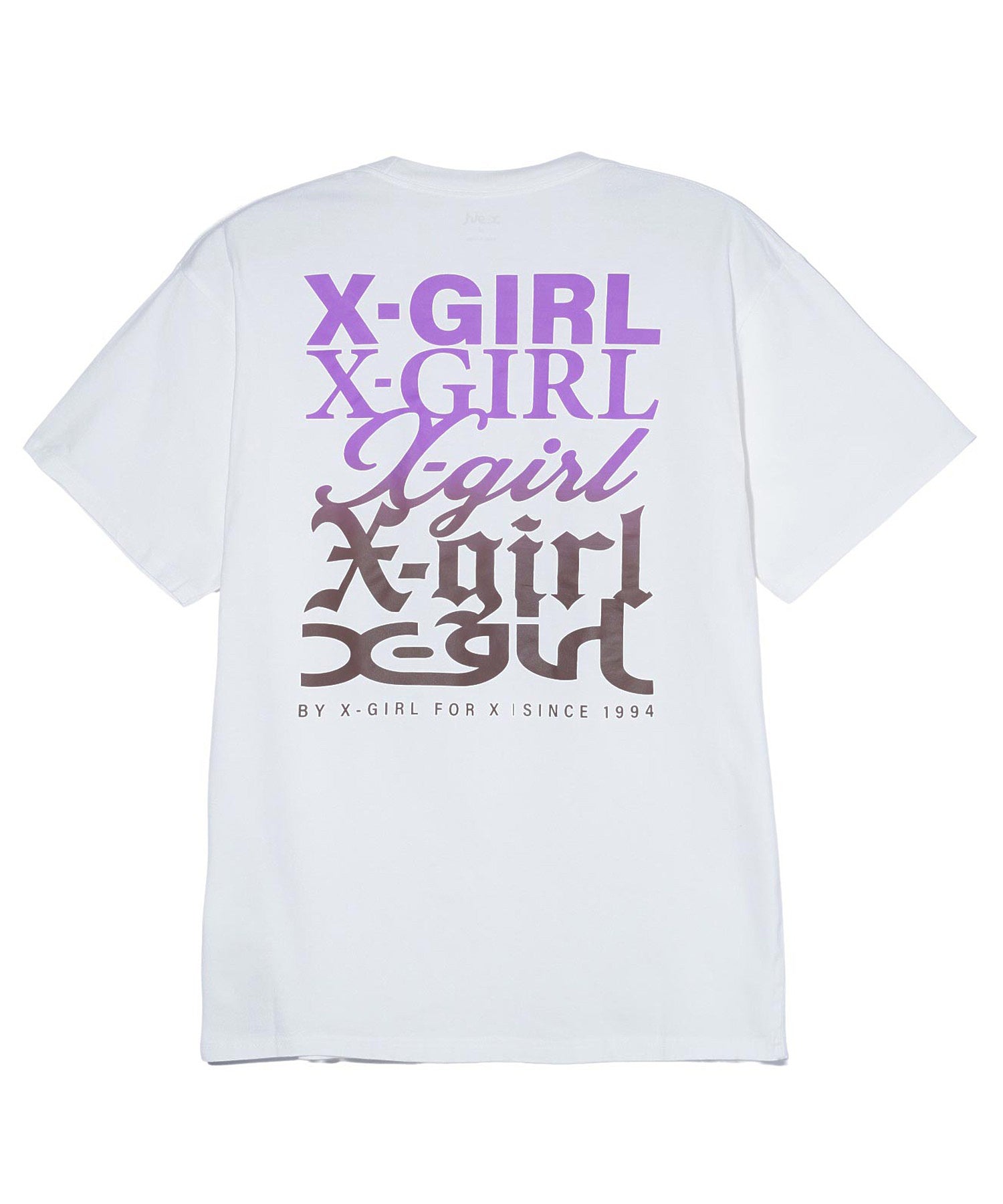 X-girl VARIOUS LOGOS S/S TEE