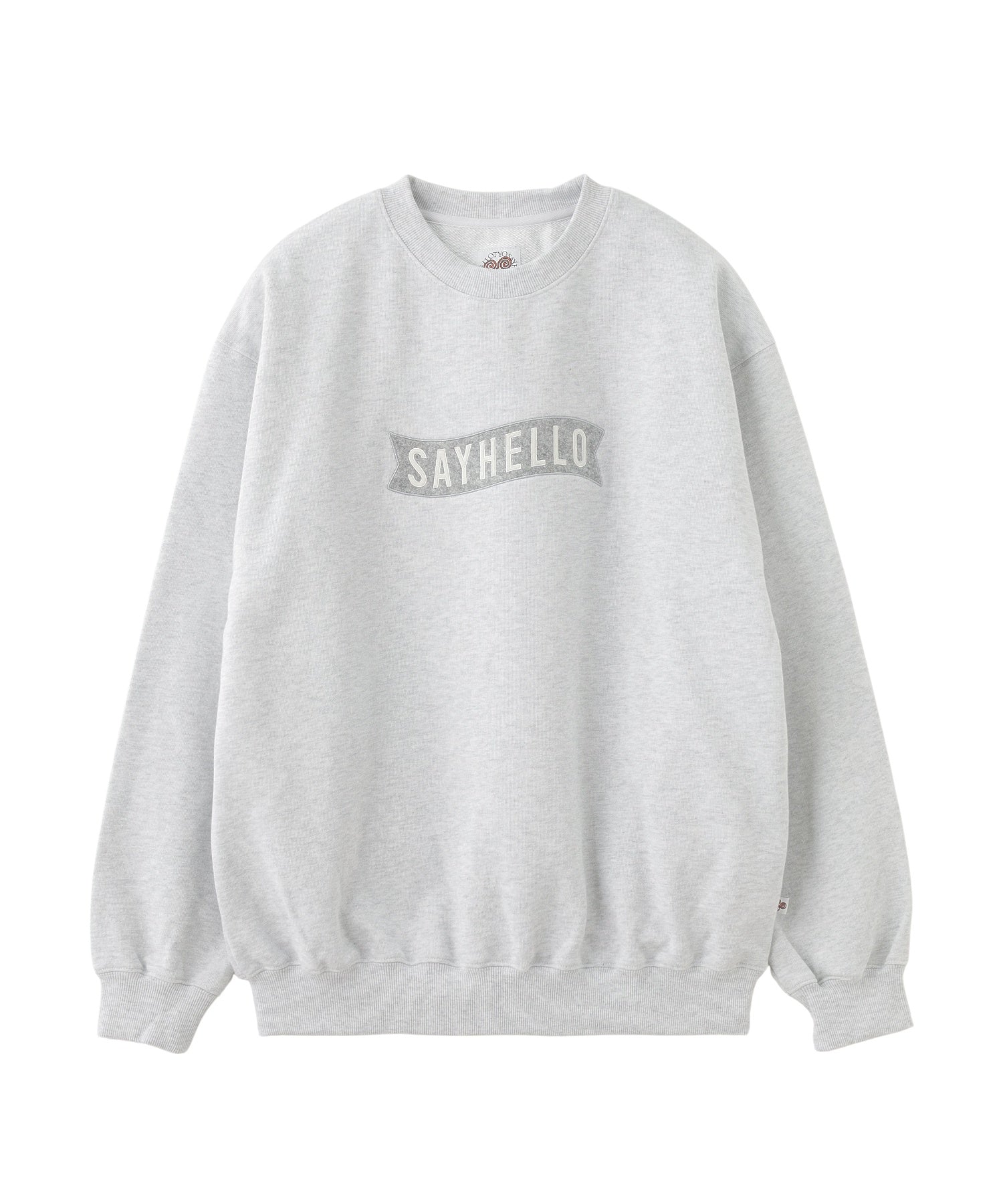 SAYHELLO/セイハロー/Basic Logo Patch Crew/24AW-U03