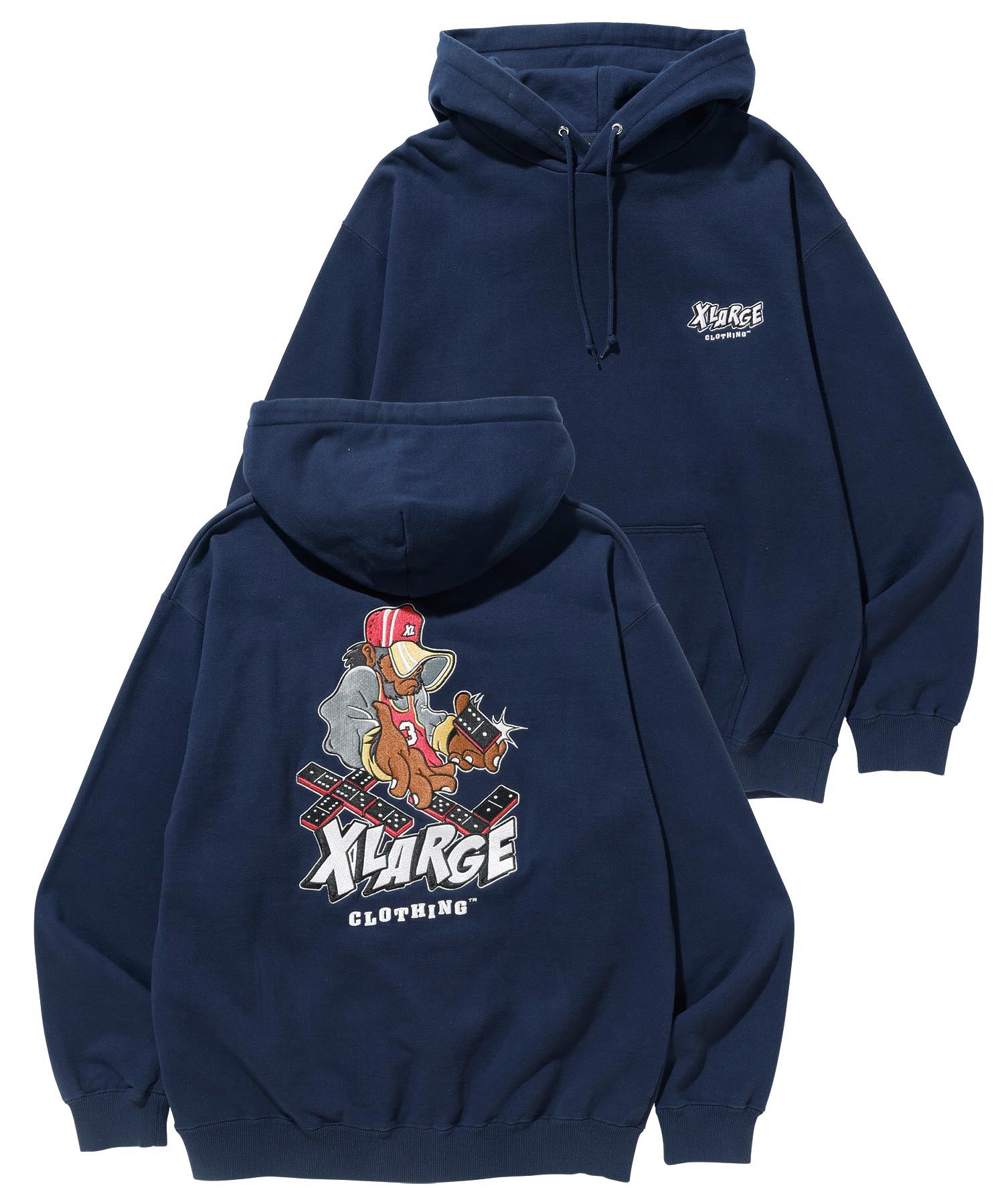 GOING FOR BROKE PULLOVER HOODED SWEAT XLARGE