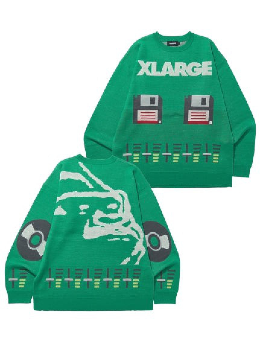 ANALOG JAQUARD SWEATER XLARGE