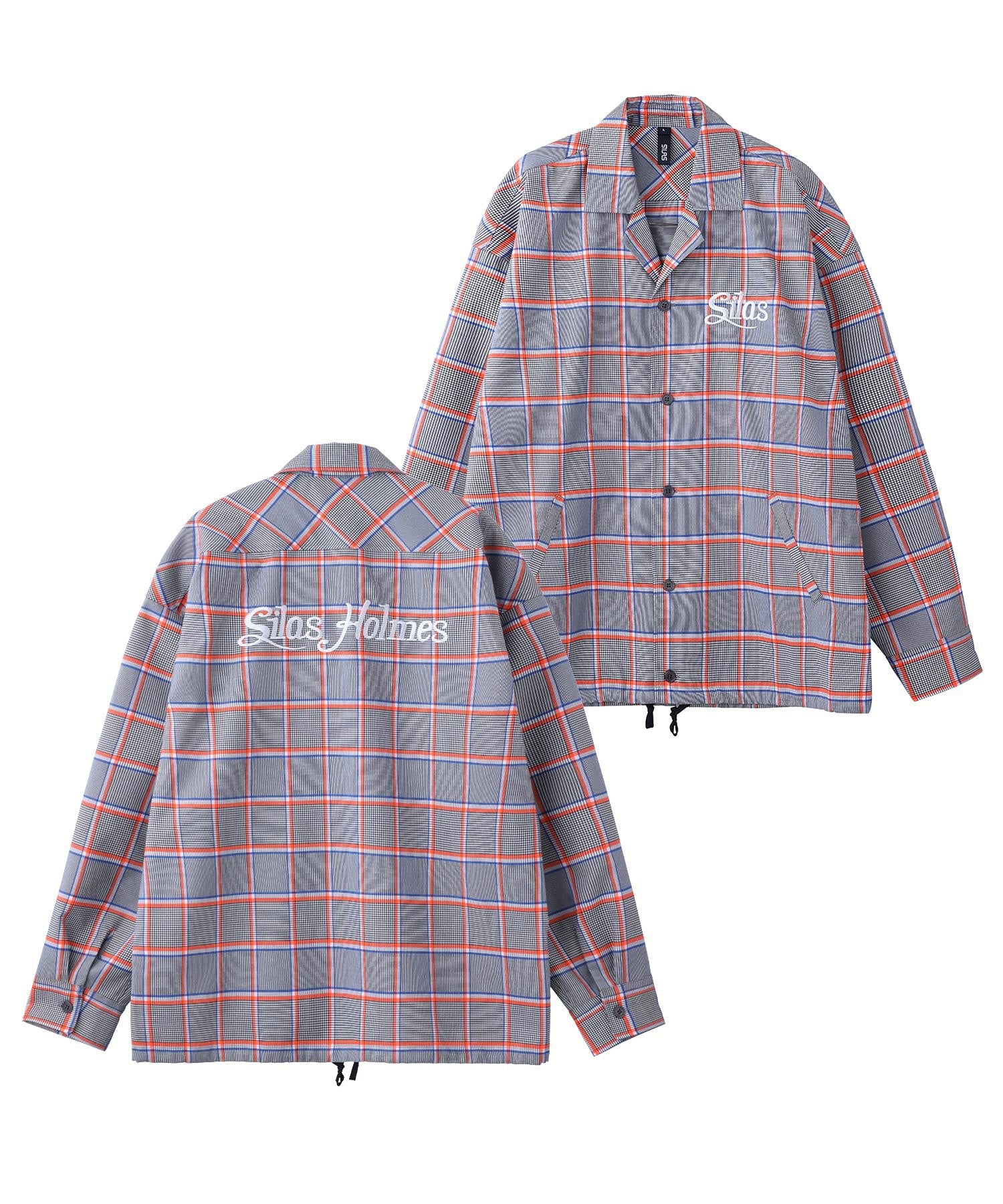 PLAID COACH JACKET SILAS