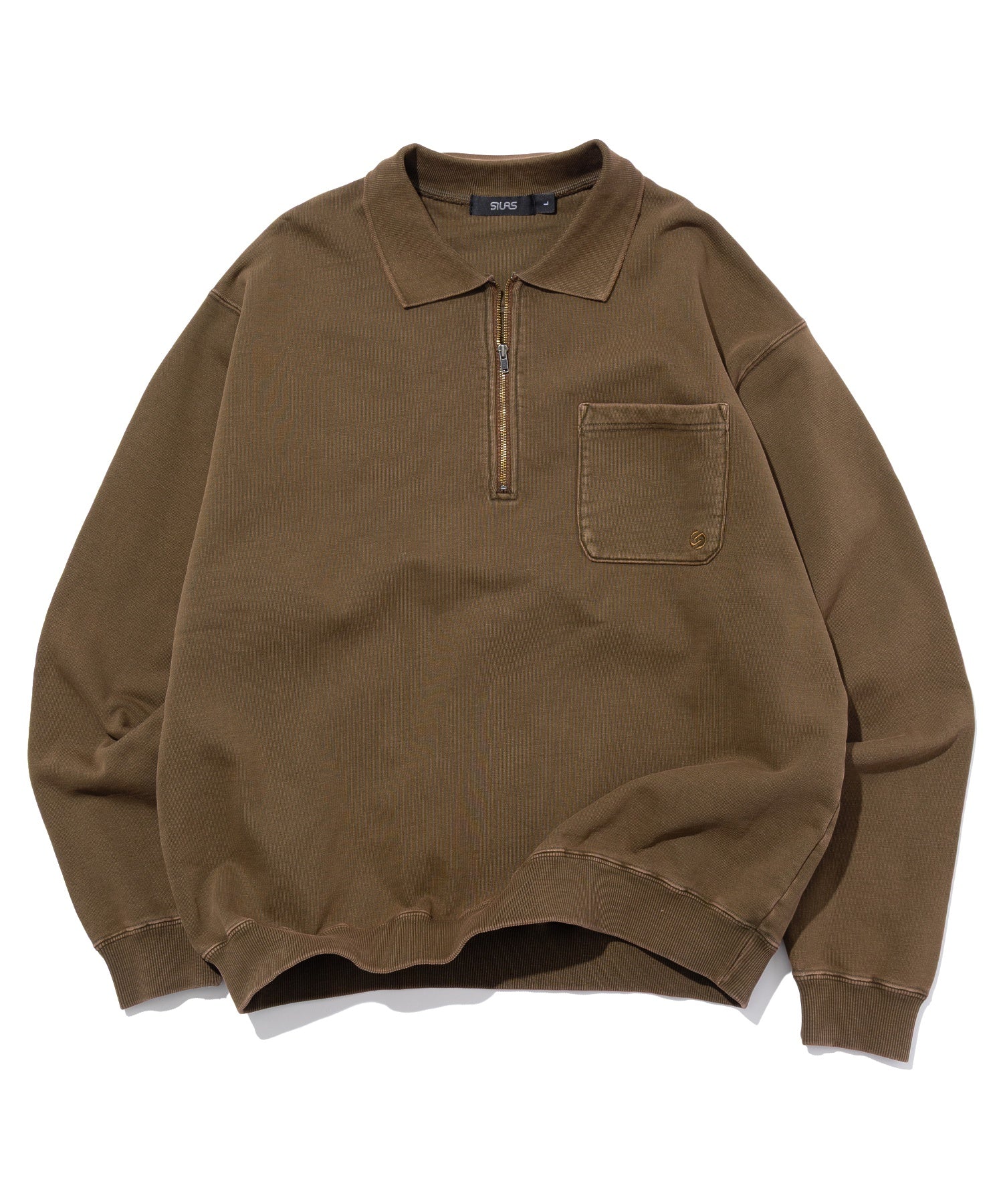HALF ZIP SWEATSHIRT
