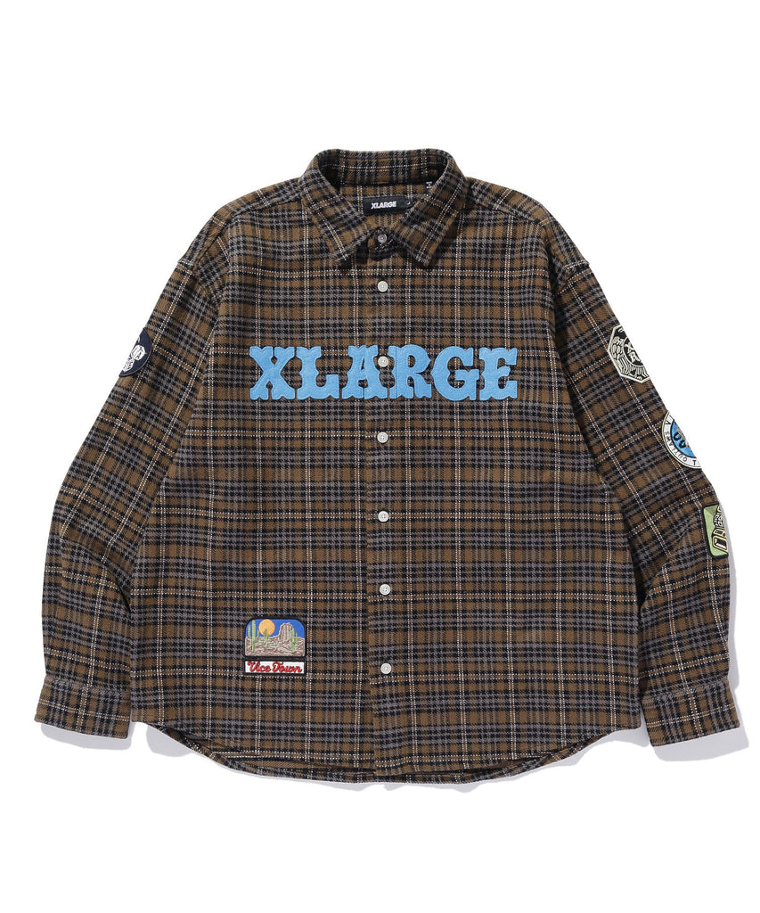 PATCHED FLANNEL SHIRT – calif（カリフ）公式サイト