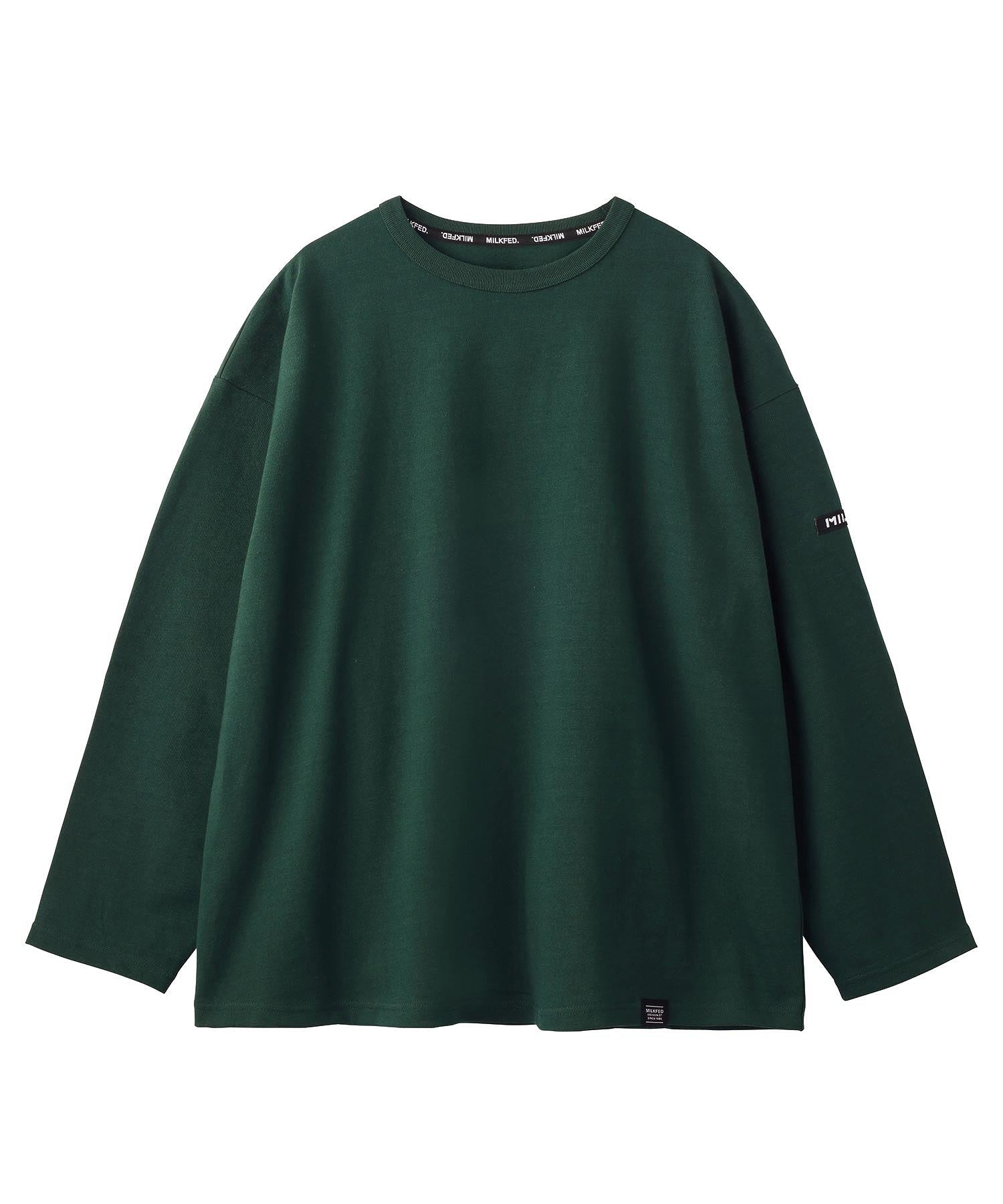 BACK PLEAT L/S TOP MILKFED.