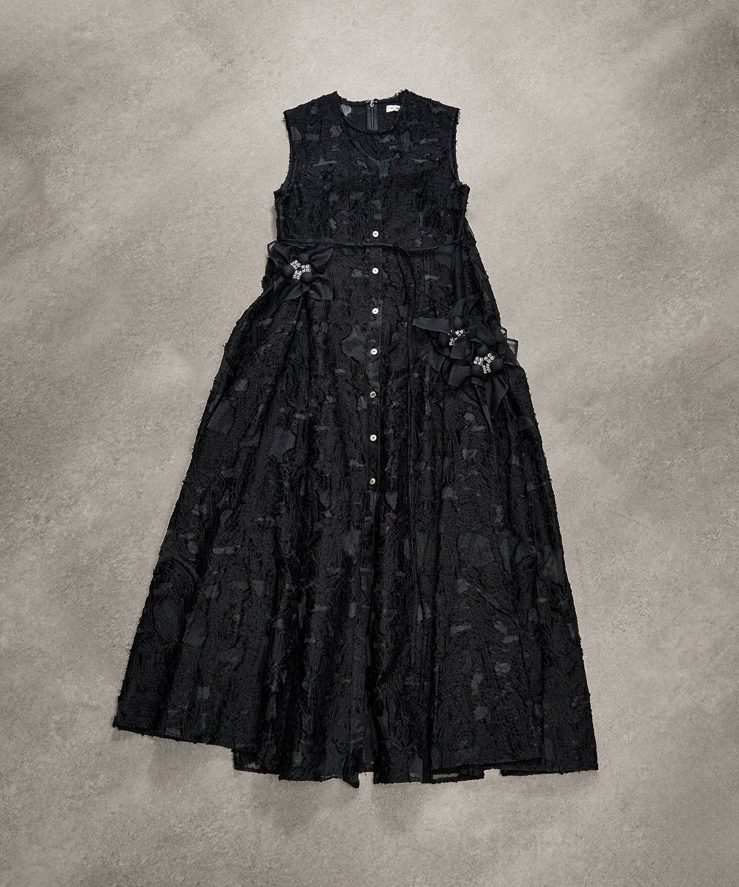 RIV NOBUHIKO/MALLORCA PLACKET DRESS