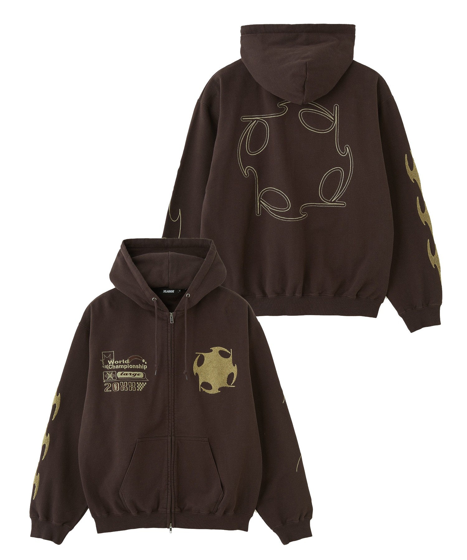 CHAMPIONS W ZIP HOODED SWEATSHIRT