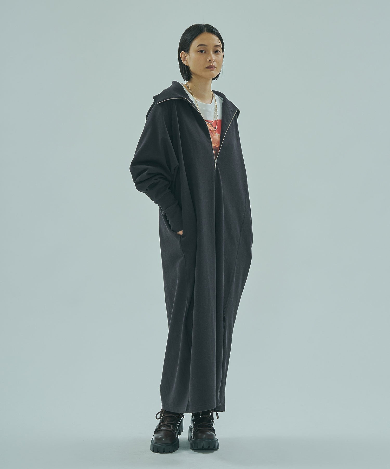 model:163cm 着用サイズ:ONE SIZE