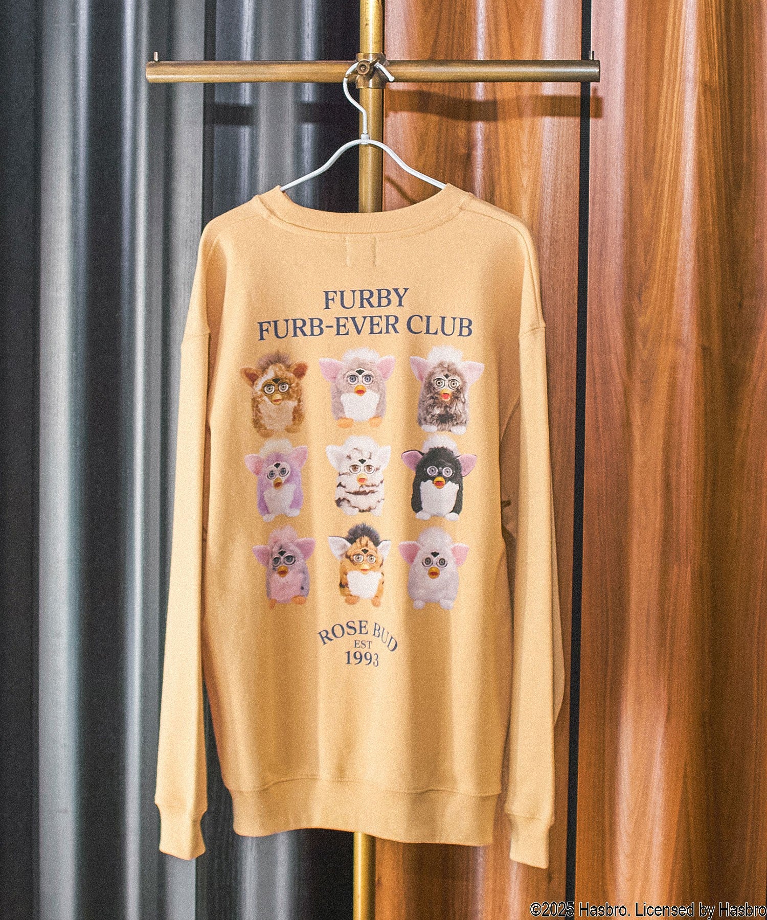 ROSE BUD x FURBY BIG SWEAT