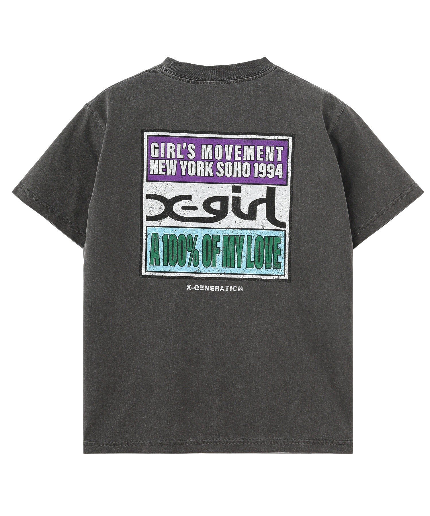 FADED HARD COLORS BOX LOGO S/S TEE