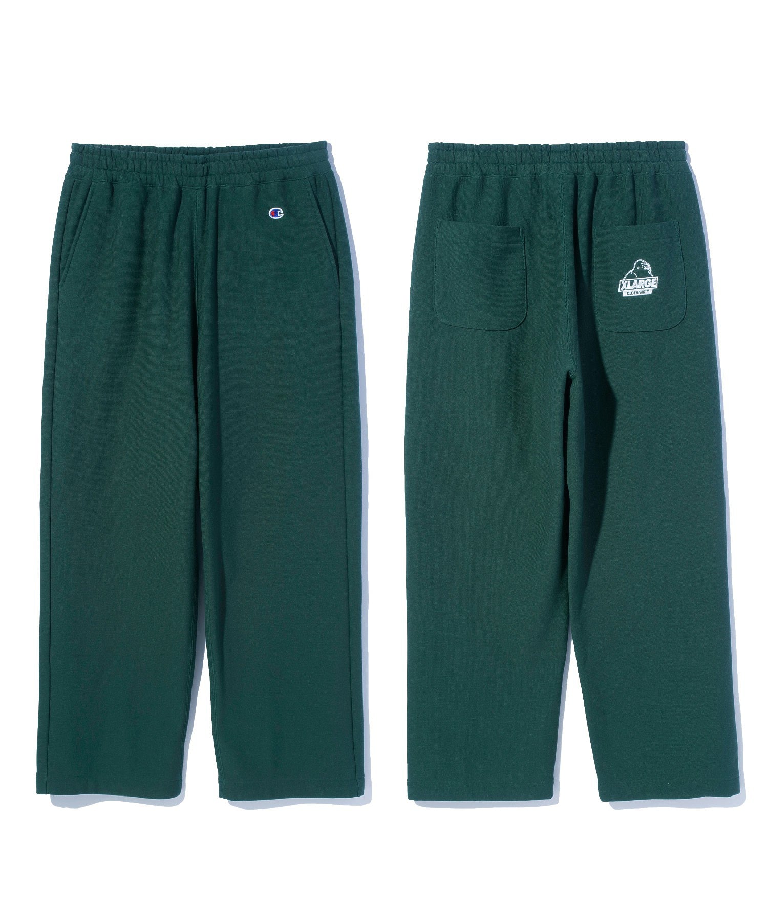 XLARGE×Champion REVERSE WEAVE WIDE SWEAT PANTS