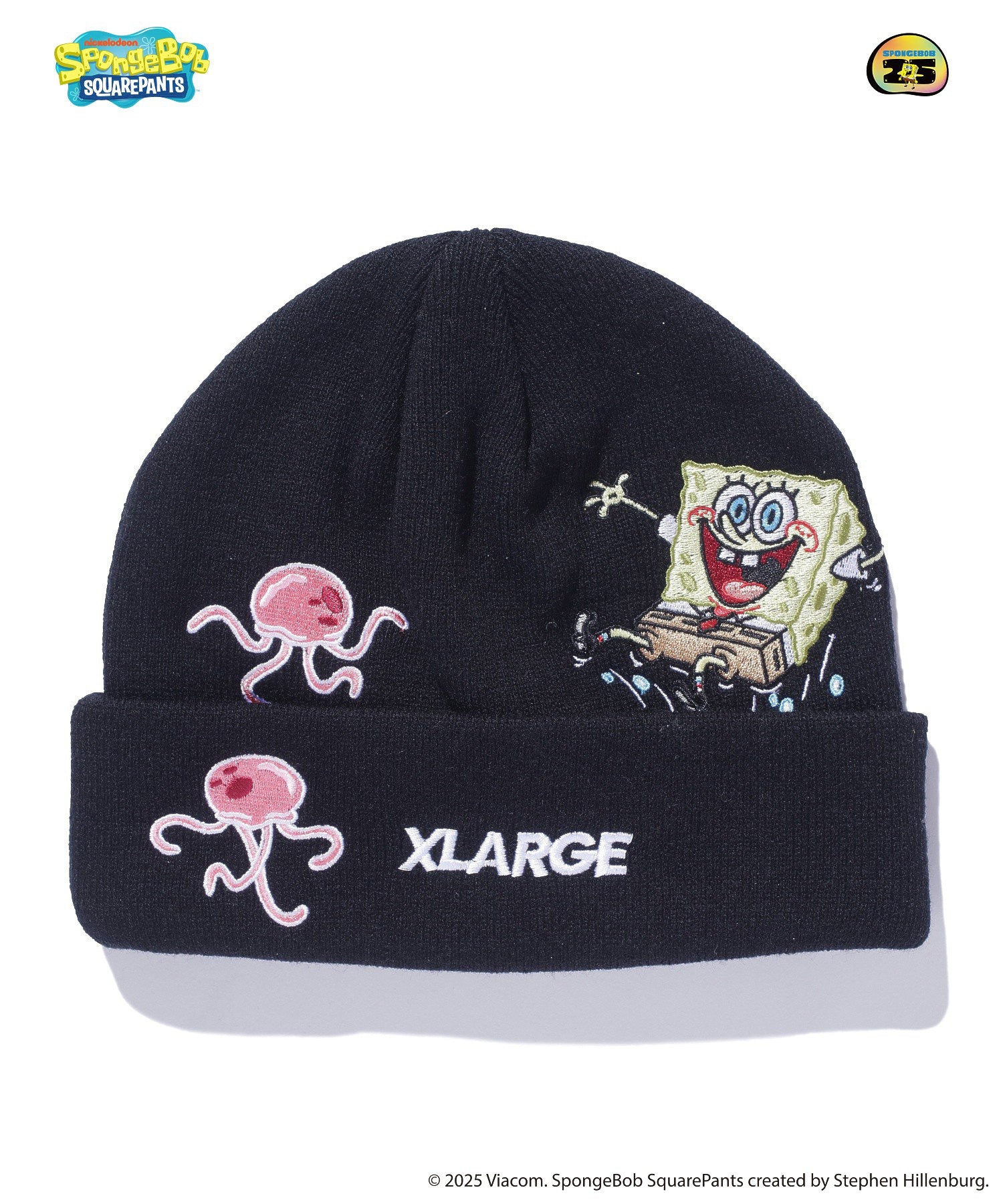 XLARGE×SpongeBob CUFF BEANIE