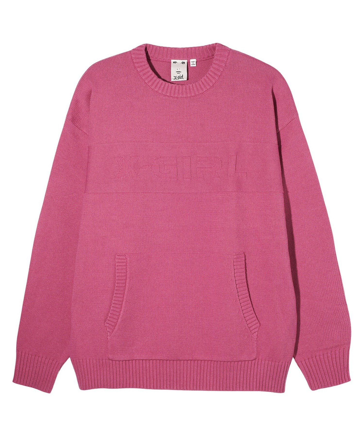 POCKET KNIT TOP X-girl