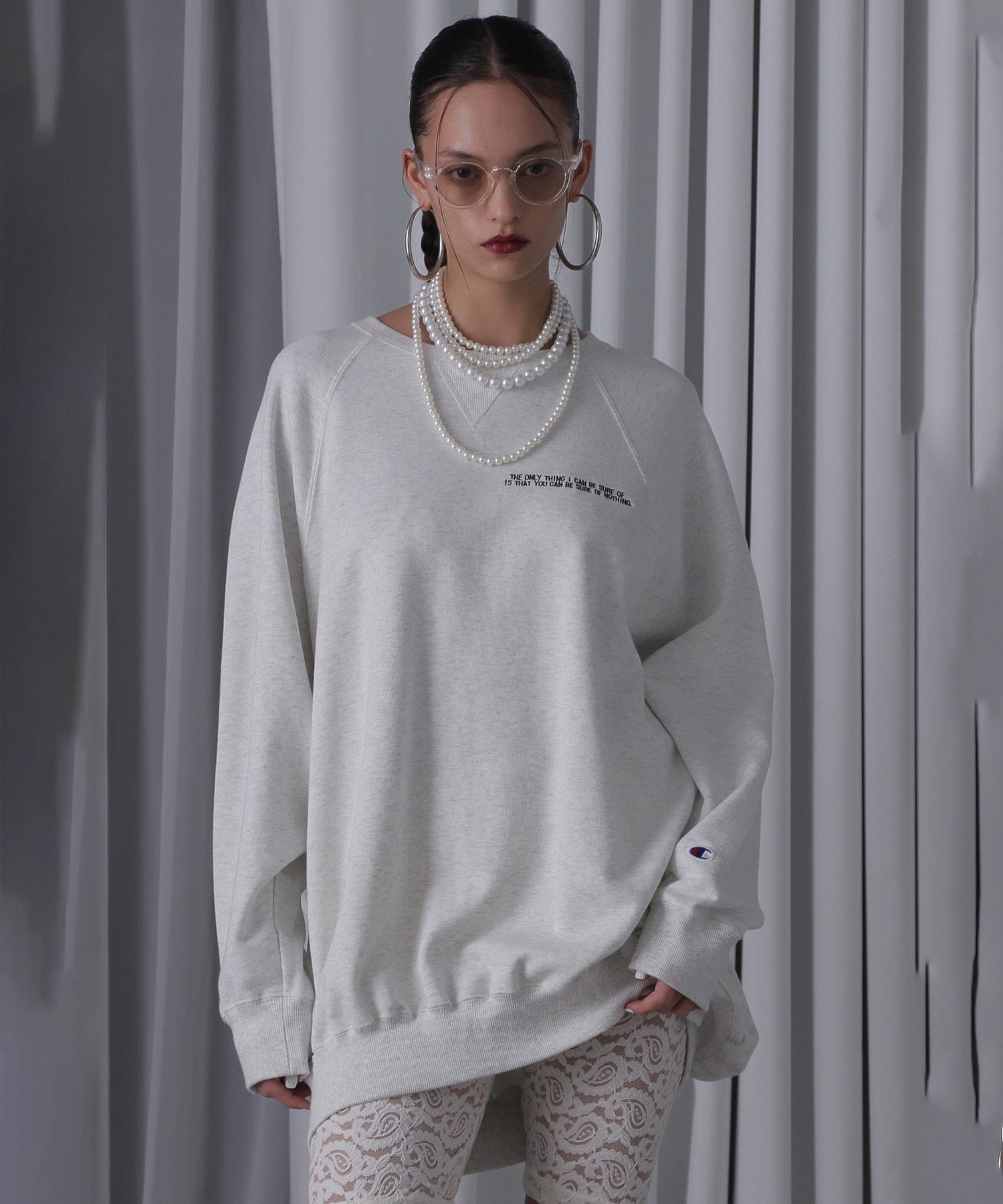 <Champion別注>ビッグスウェット