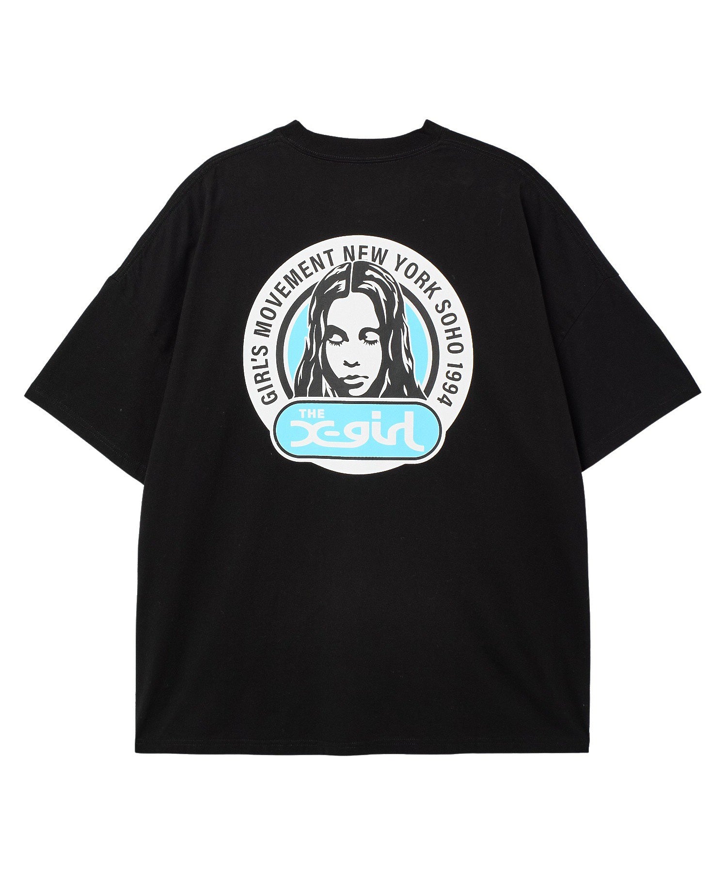 CIRCLE LOGO AND FACE S/S BIG TEE DRESS