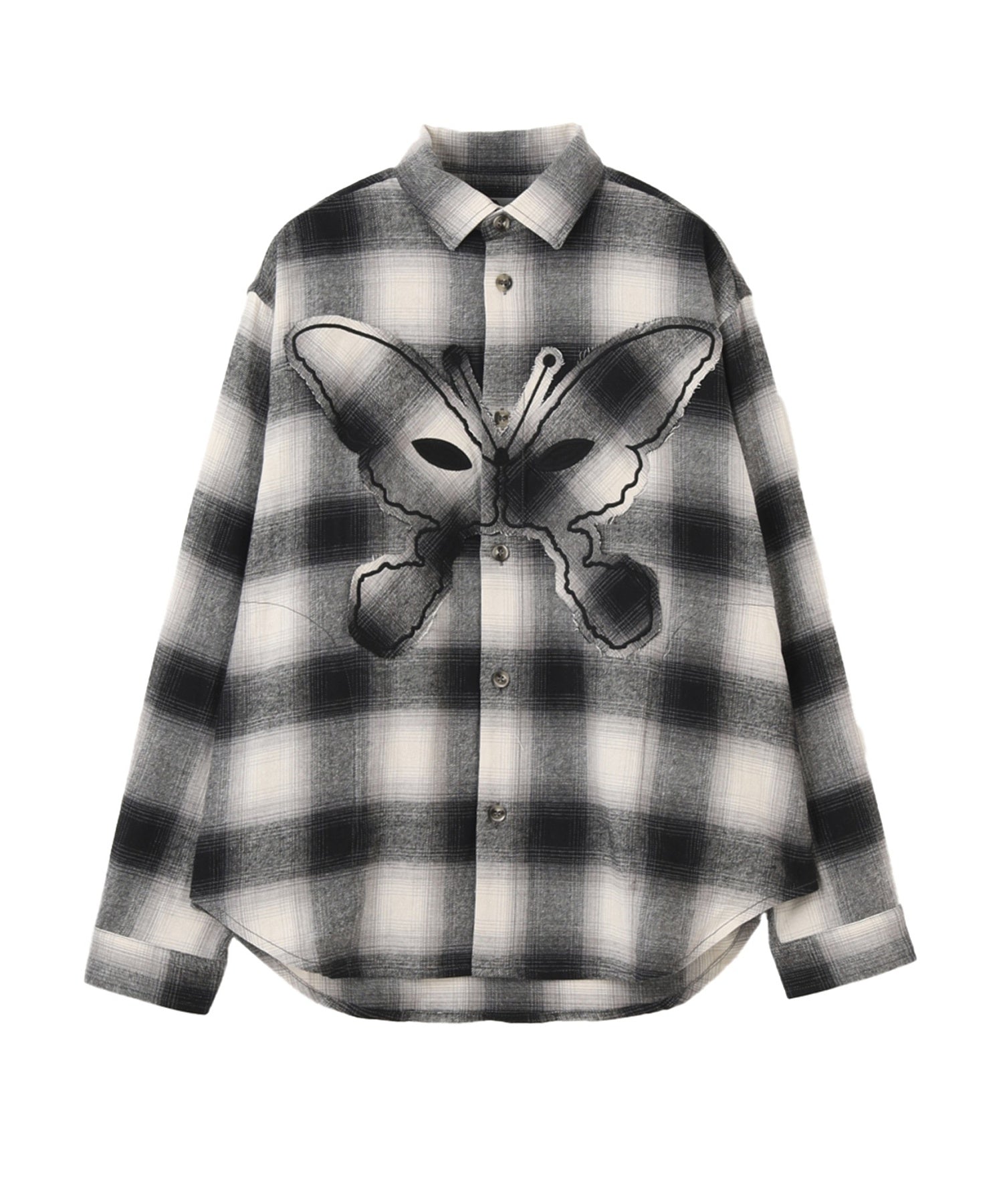 PERKS AND MINI/パークスアンドミニ/ALIEN KISS CHECK OVER SHIRT 3852