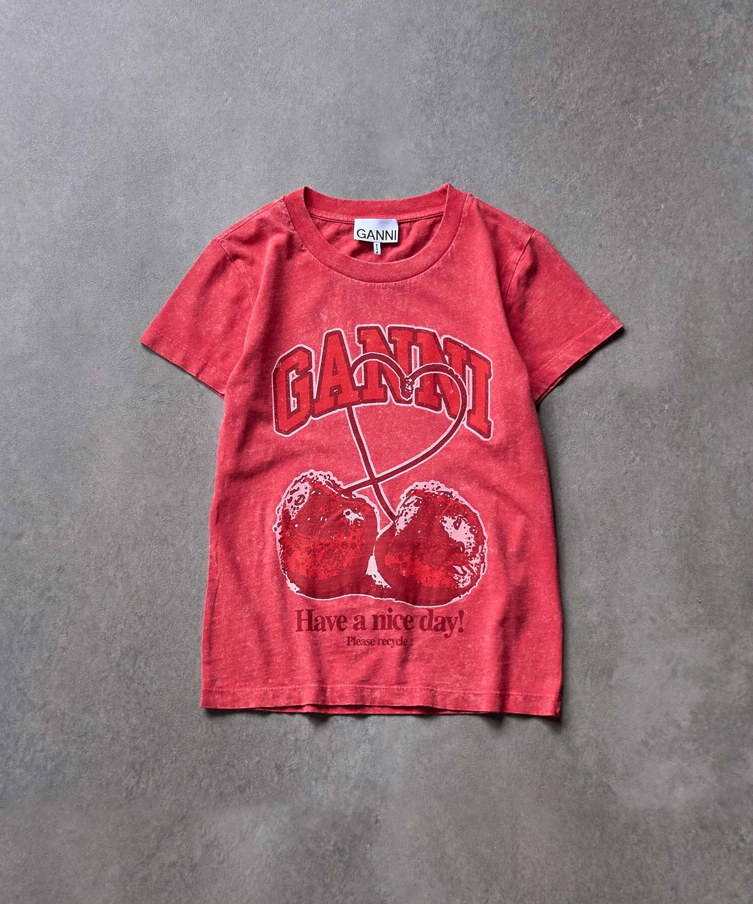 GANNI/FUTURE JERSEY BABY FIT CHERRY