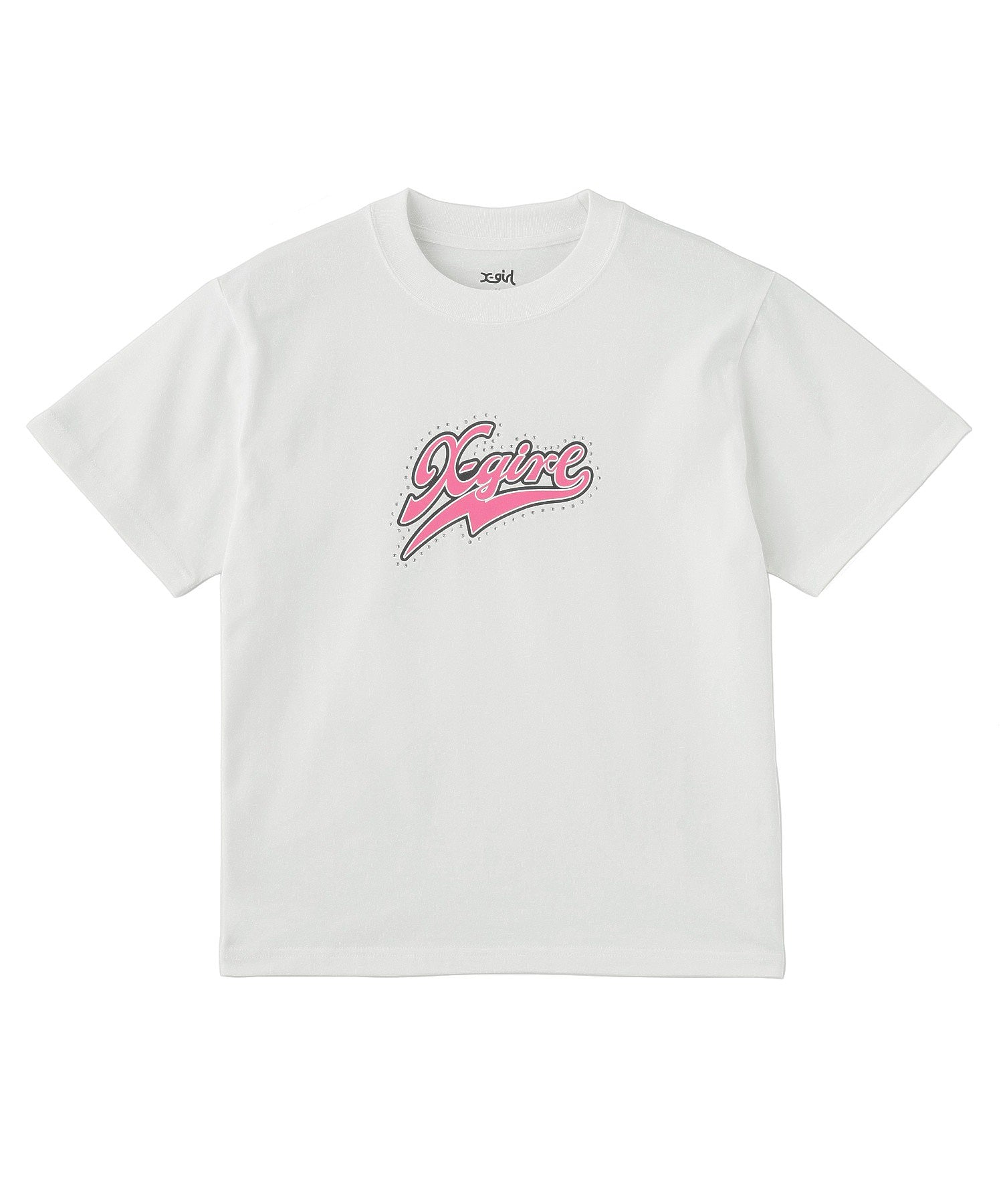 RHINESTONE AND LOGO S/S TEE