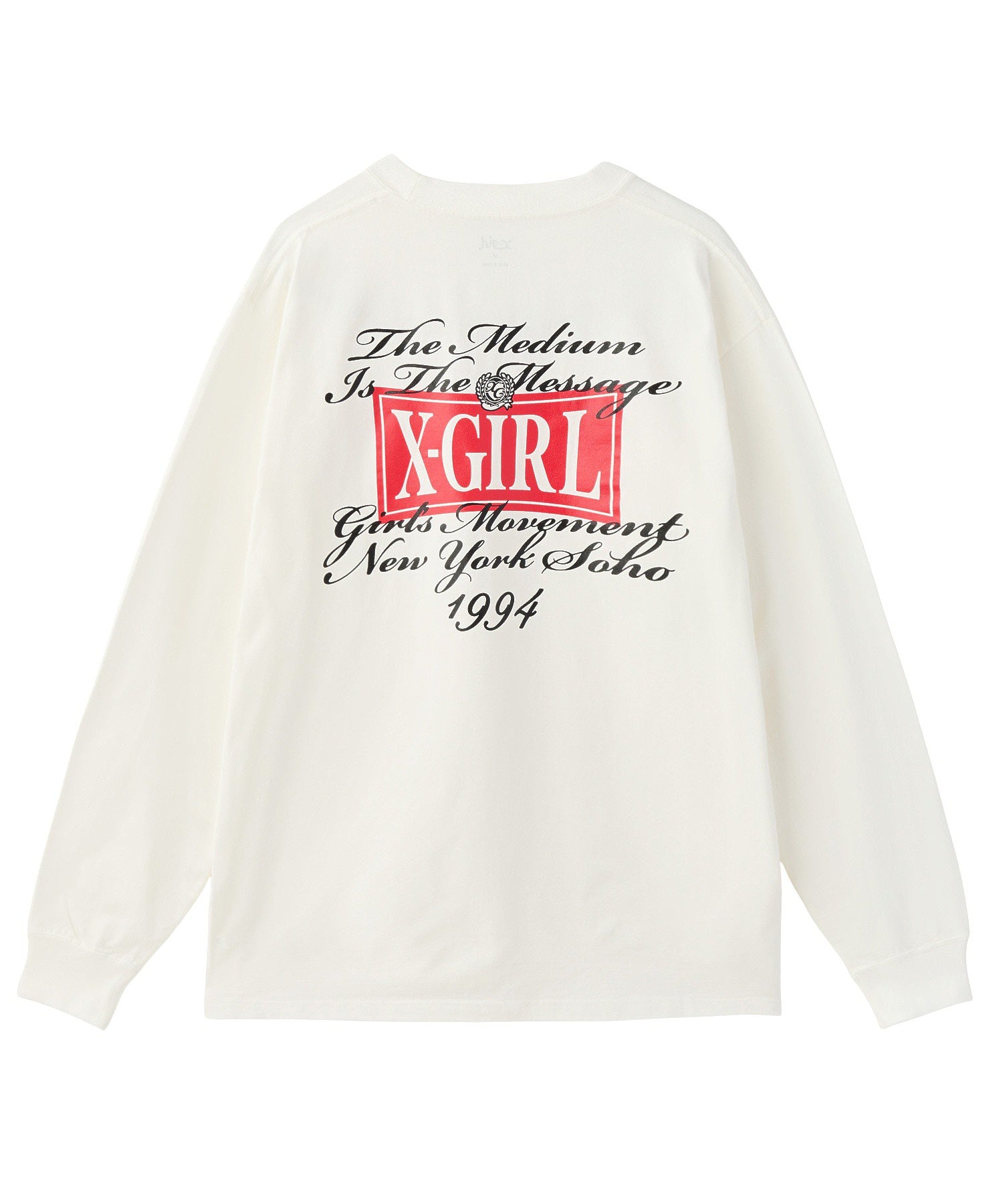 NARROW LOGO L/S TEE