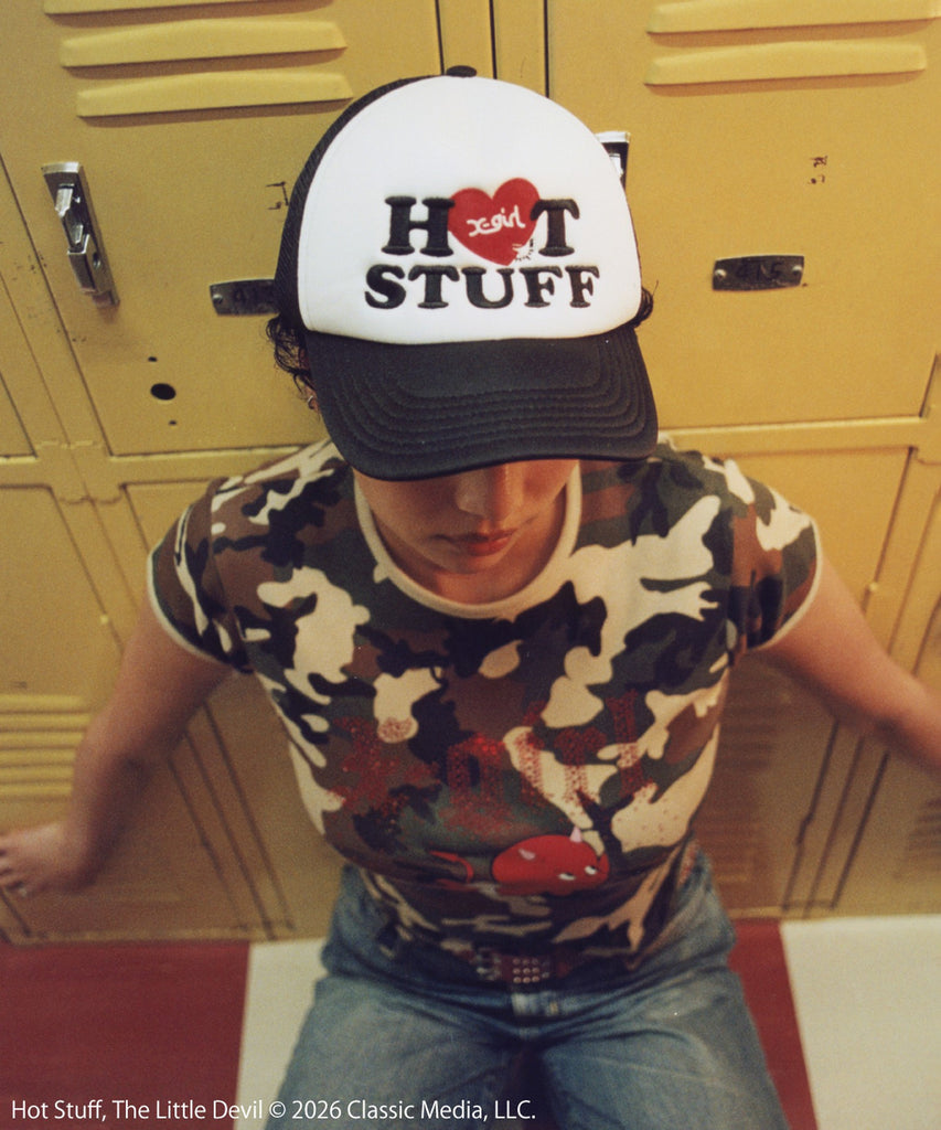X-girl | HOT STUFF TRUCKER CAP – calif（カリフ）公式サイト