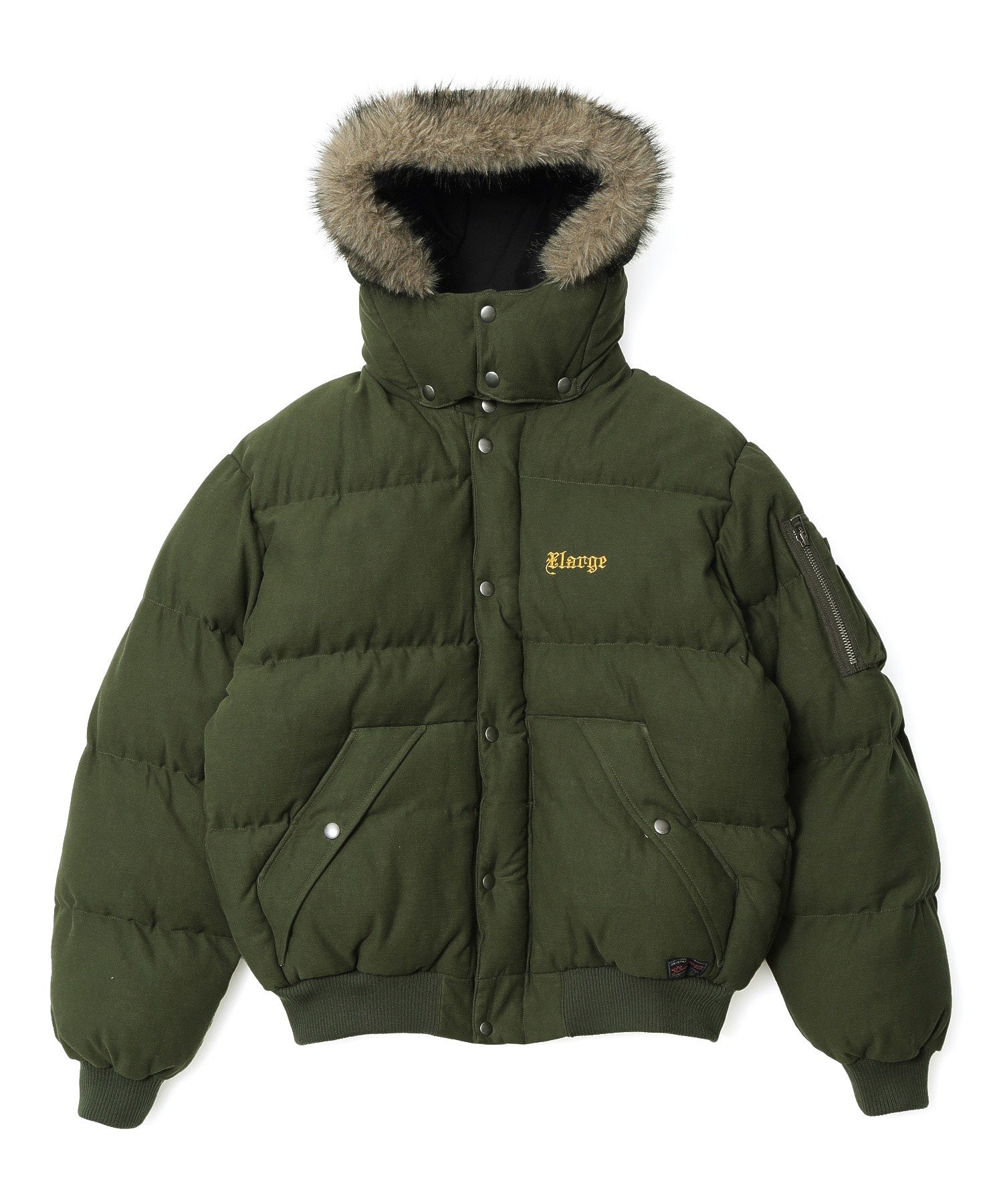 HOODED PUFFER JACKET