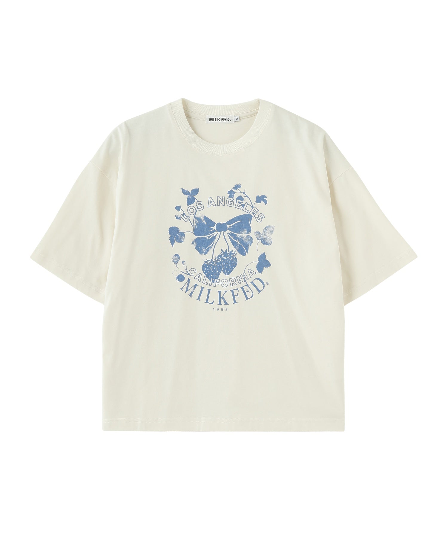 WATERCOLOR STRAWBERRY WIDE S/S TEE