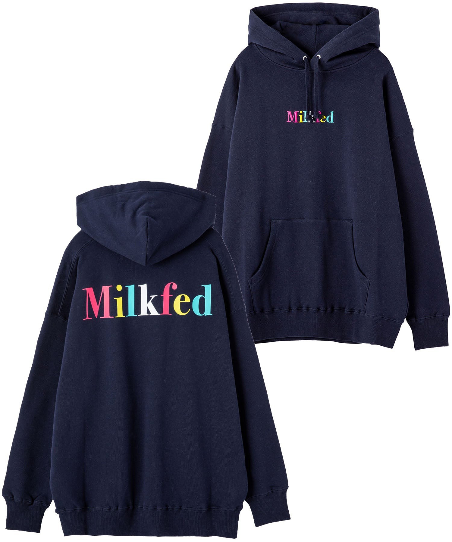 D ONE MILKFED BIG SWEAT HOODIE MILKFED.