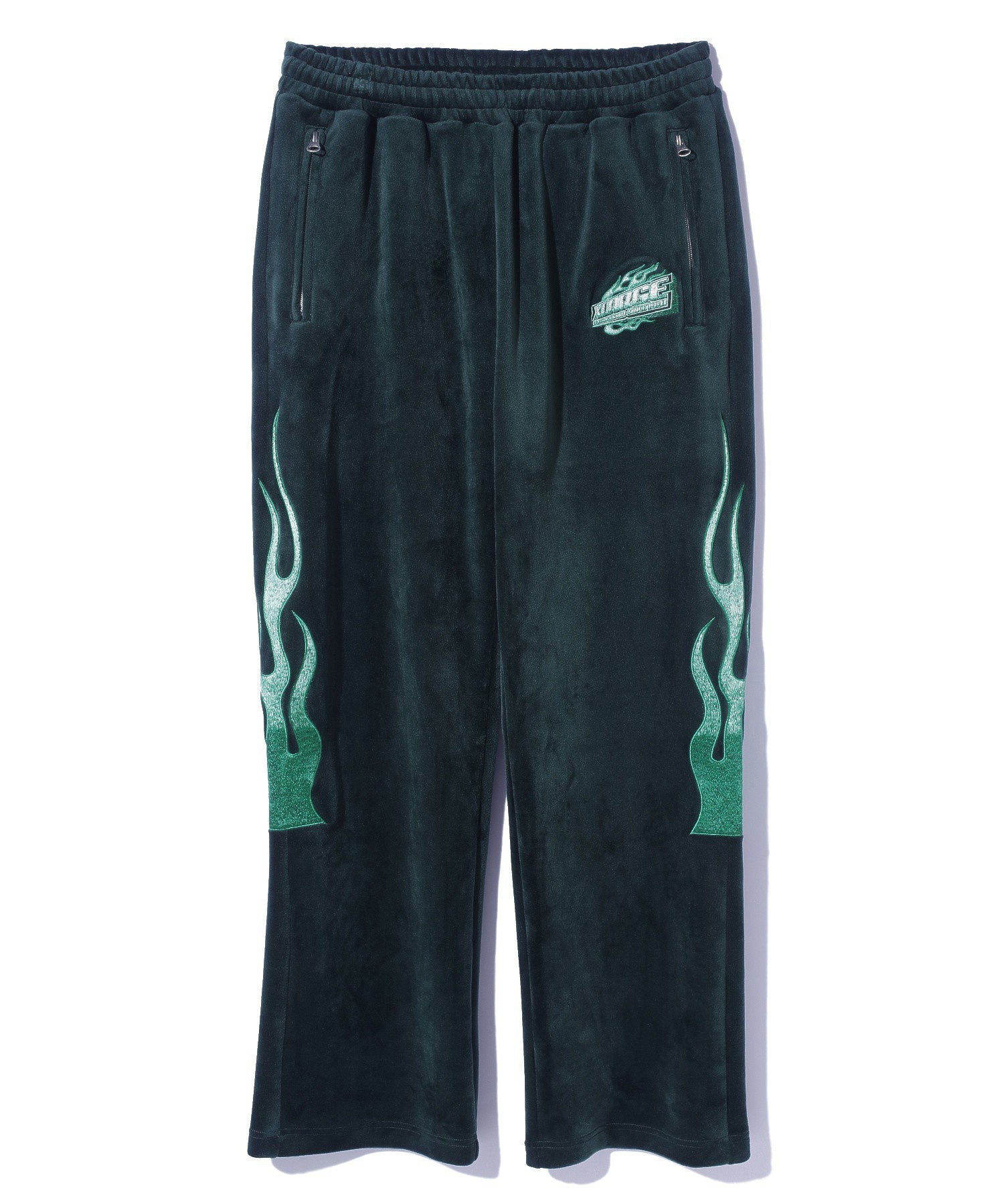 VELOUR TRACK PANTS