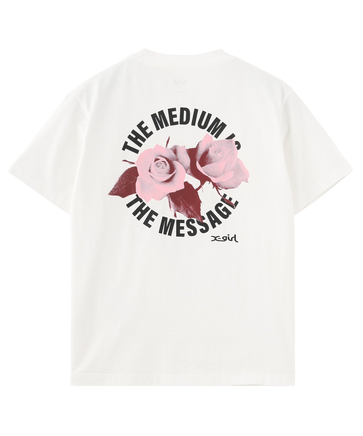 ROSE AND LOGO S/S TEE