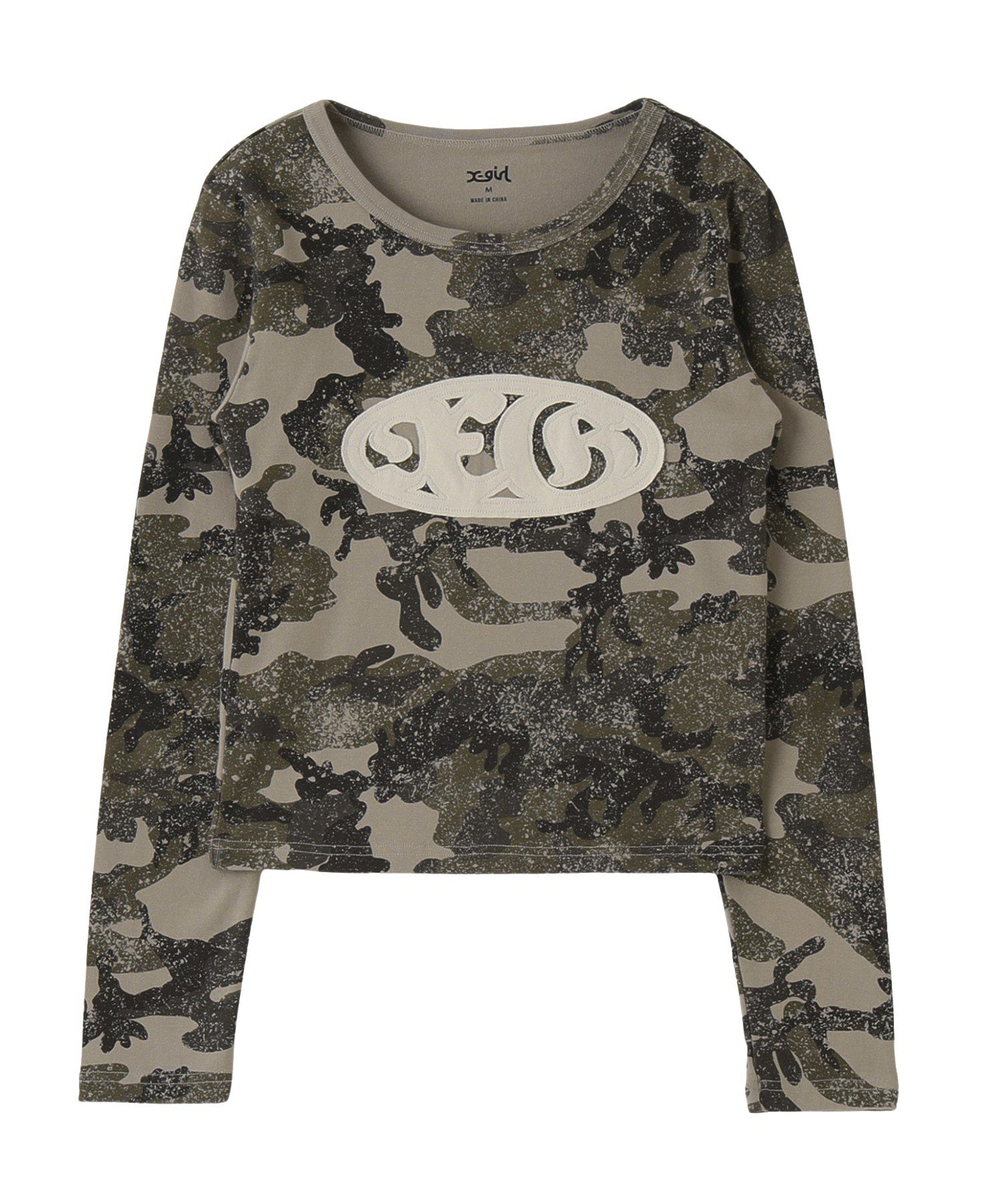 OVAL LOGO PATCH L/S COMPACT TOP