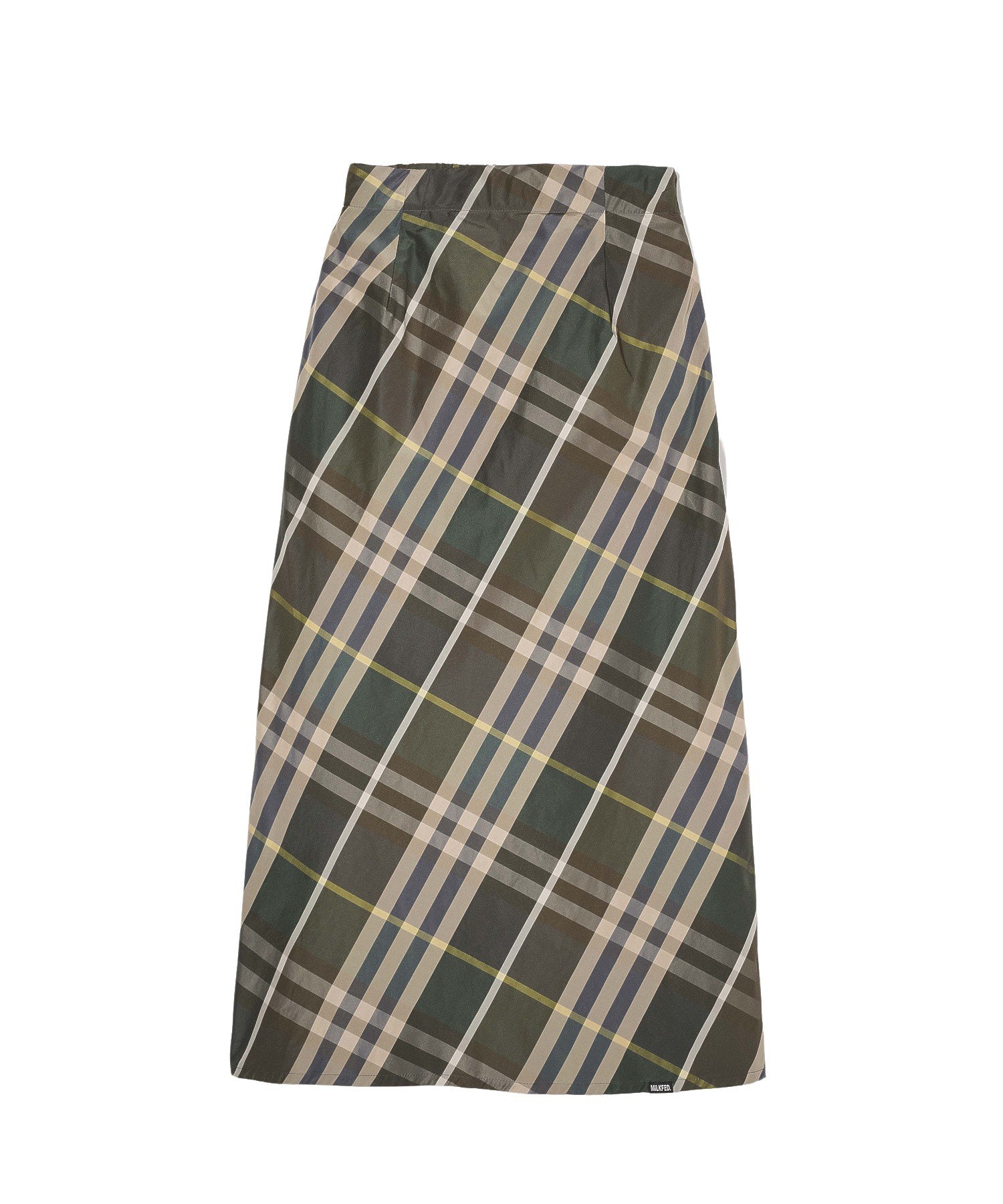 PLAID LONG SKIRT