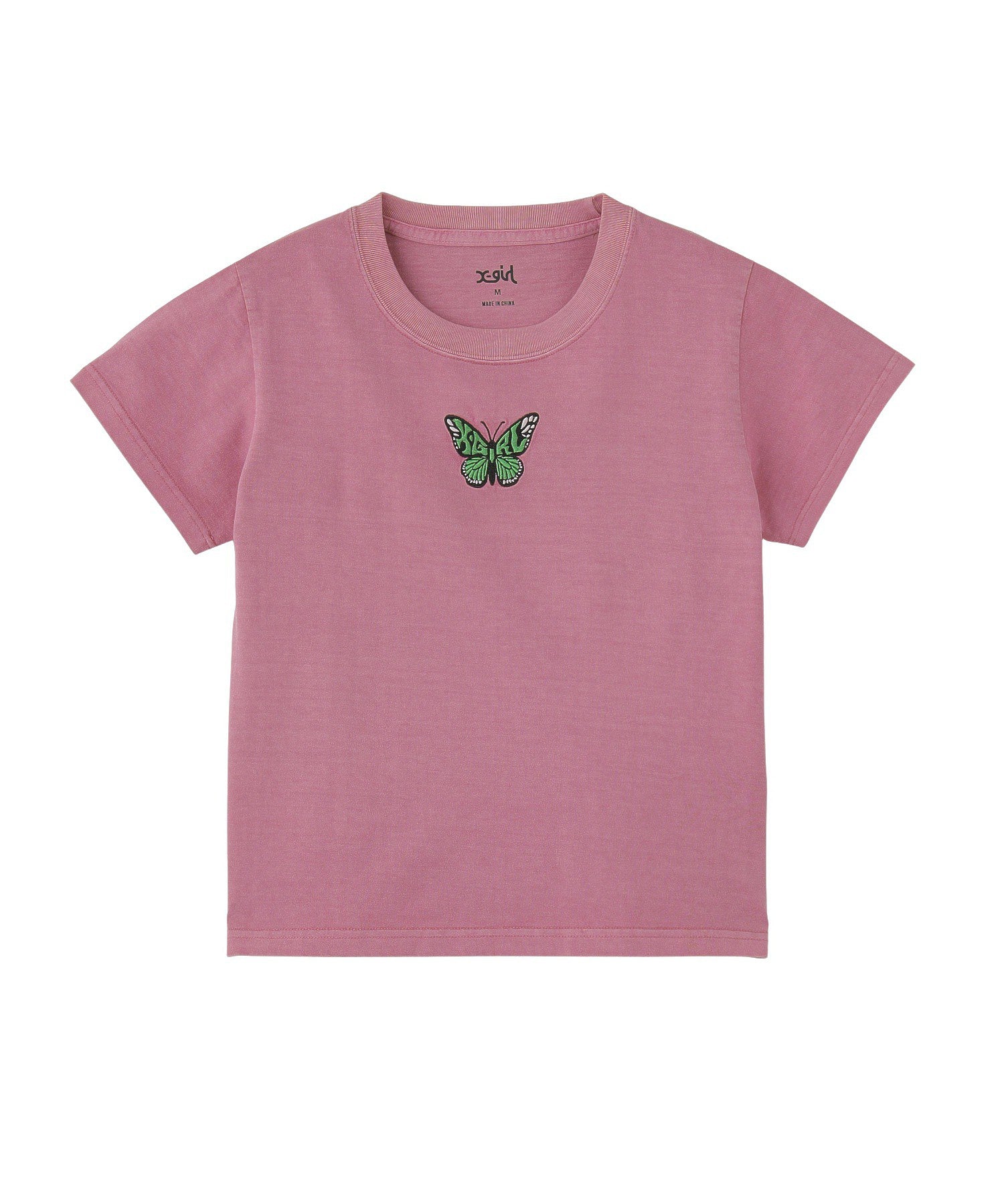 BUTTERFLY PIGMENT DYED S/S BABY TEE