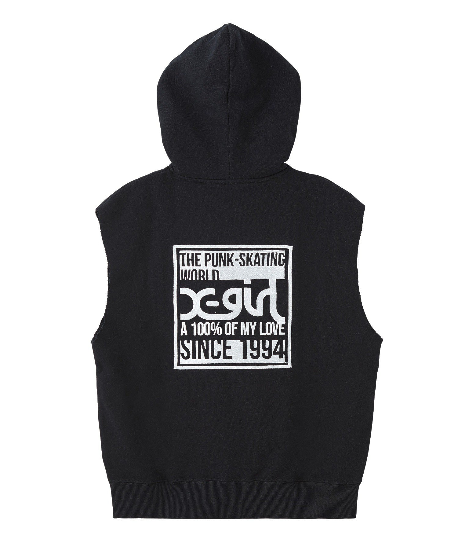 SIGNBOARD LOGO ZIP UP SWEAT VEST