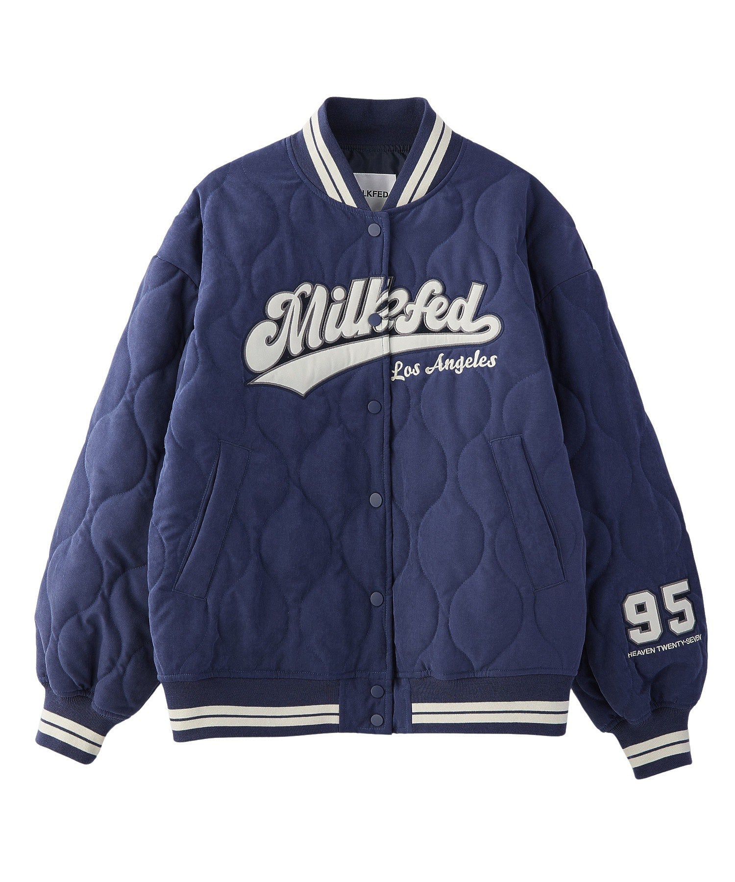 LOGO PATCH QUILTED JACKET