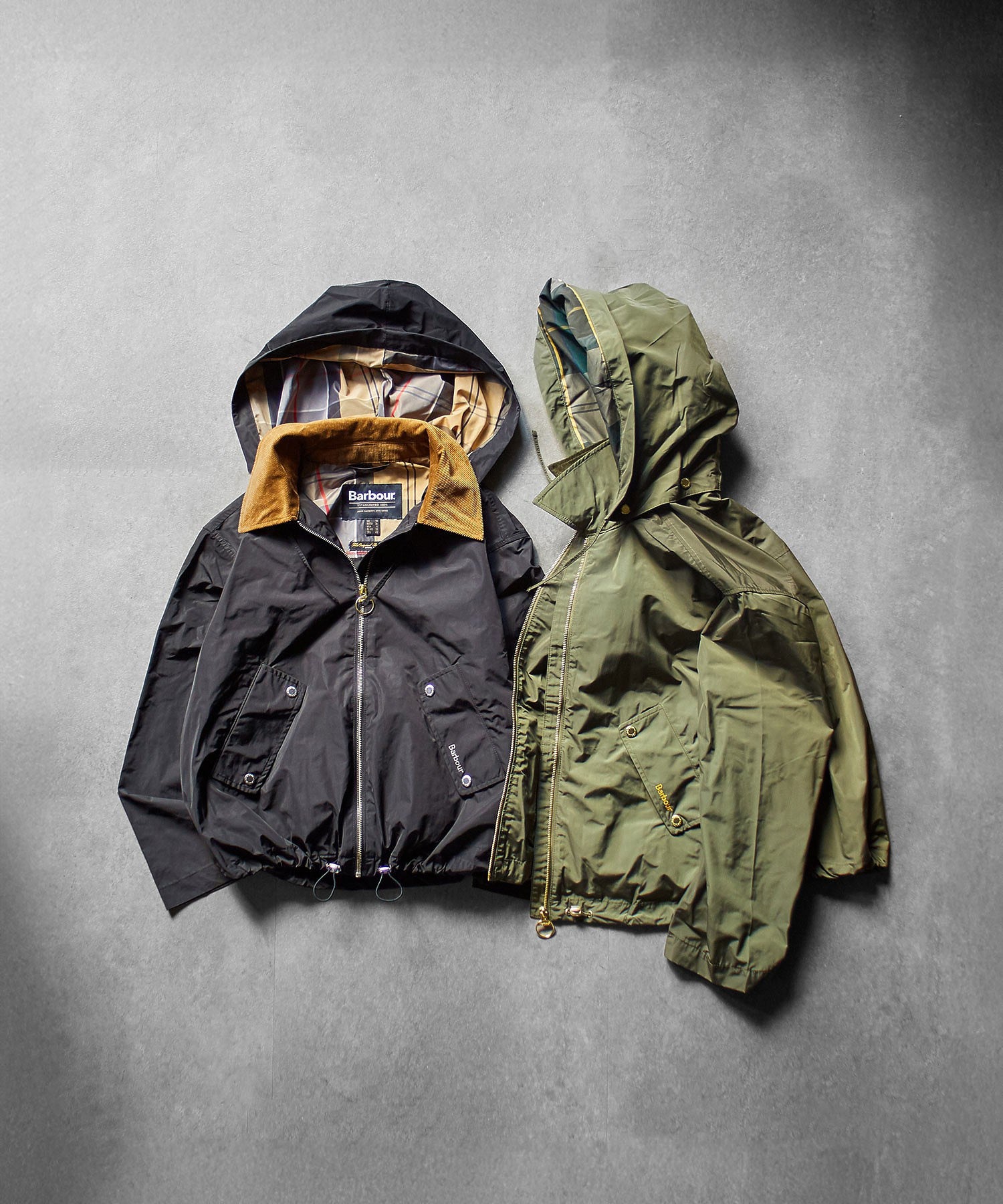 BARBOUR/WEAVER SHOWERPROOF JACKET
