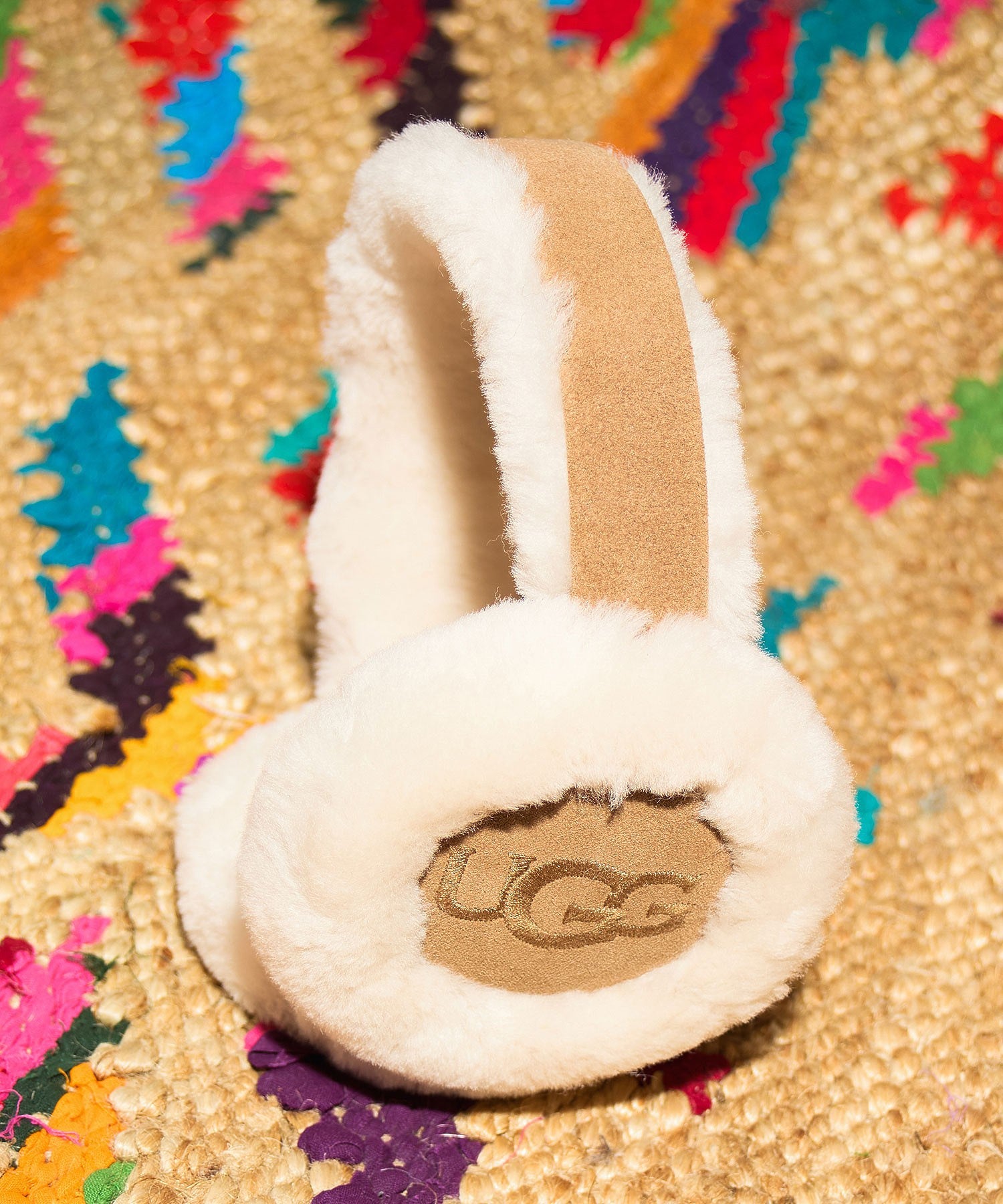 UGG/W SHEEPSKIN EMBROIDERY EARMUFF