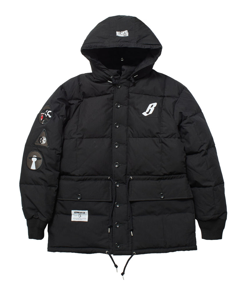 【ビリオネアボーイズクラブ】美品 宇宙柄 フルジップ 中綿 ジャケット 2XL BILLIONAIRE BOYS CLUB/ビリオネア・ボーイズ・クラブ/EB VINTAGE DOWN