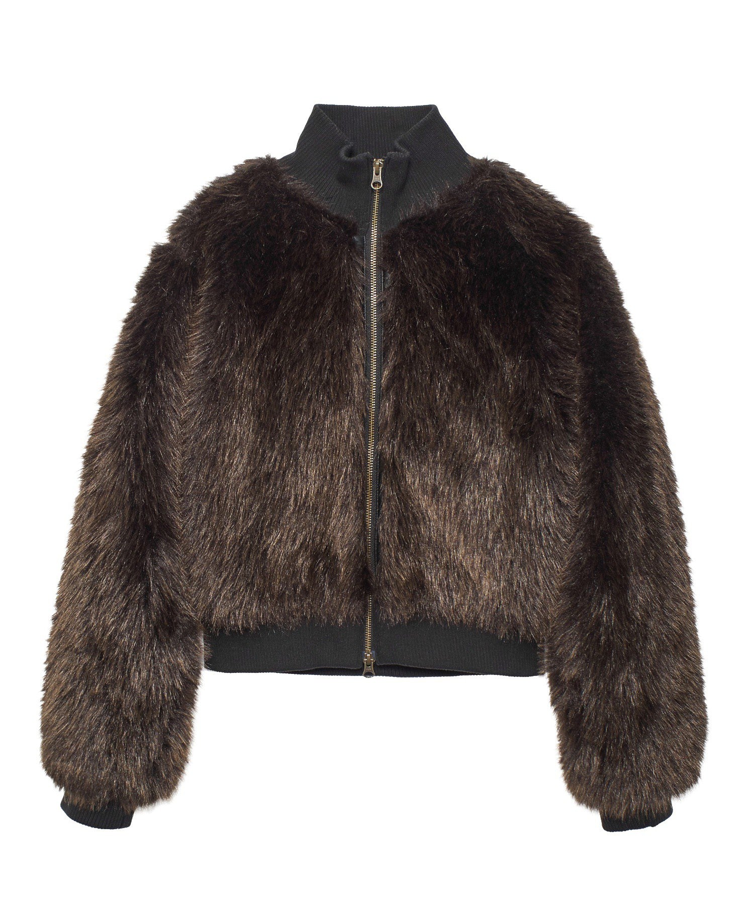 FAUX FUR COMPACT JACKET