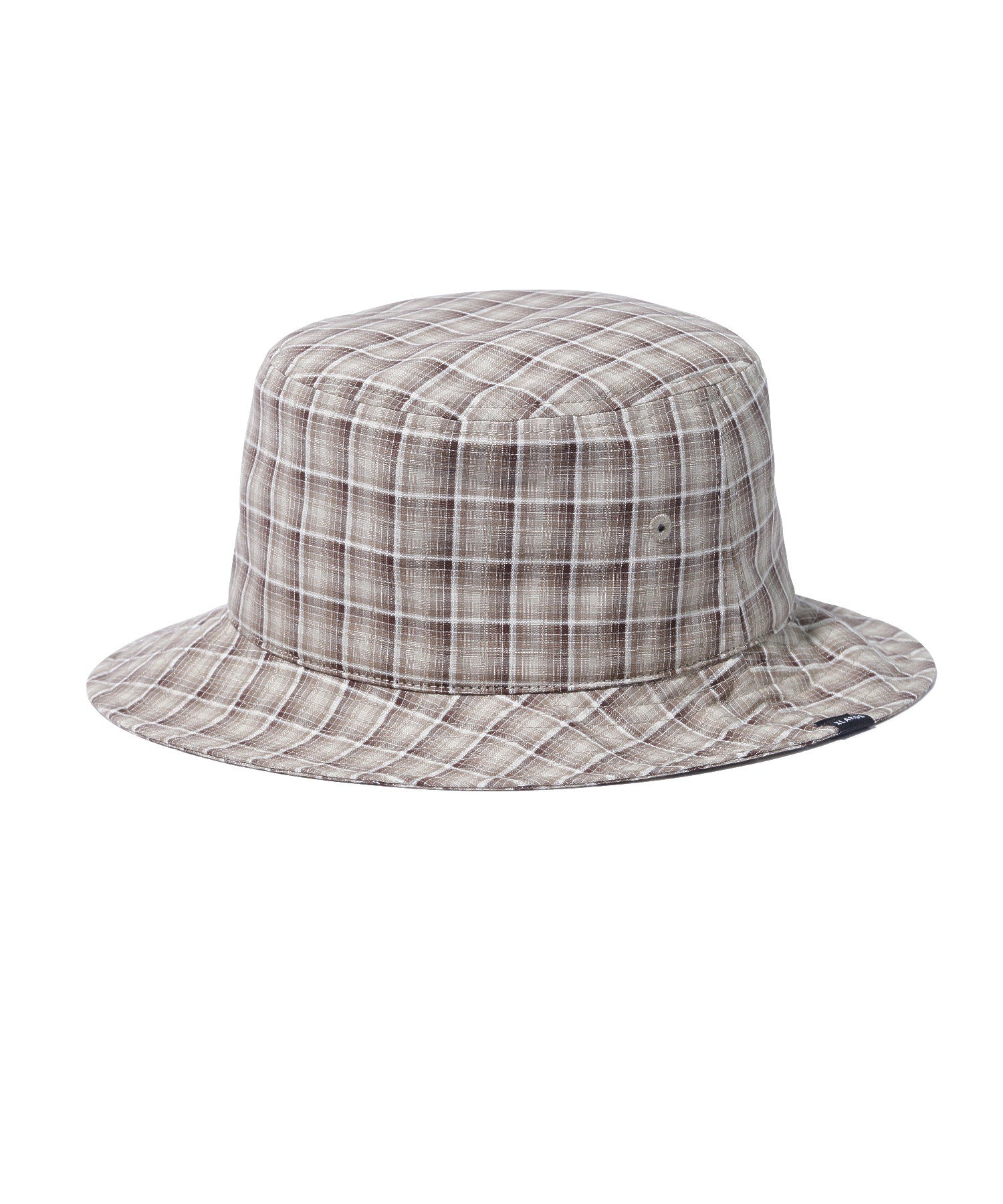 PLAID BUCKET HAT