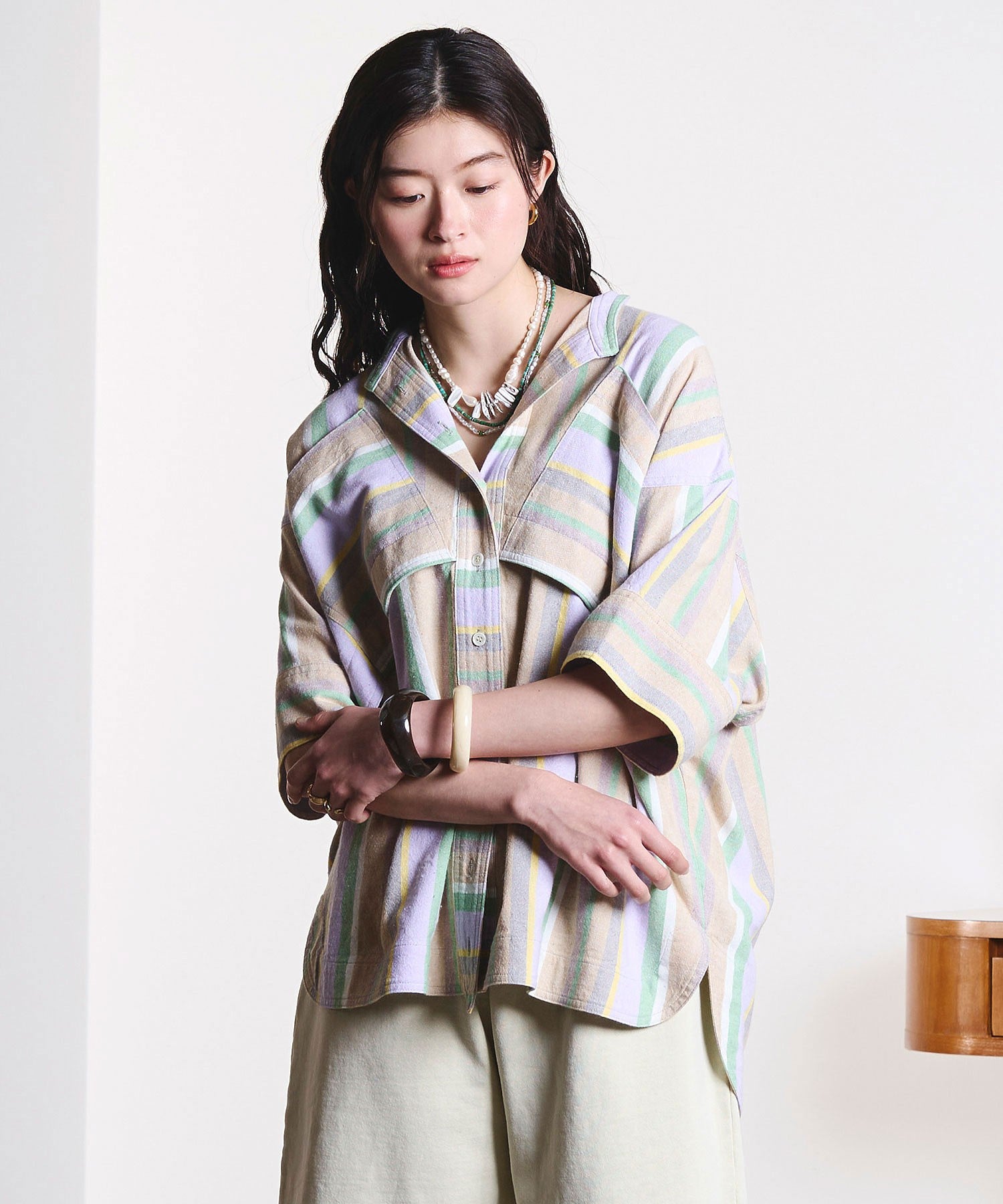 model:171cm 着用サイズ:ONE SIZE