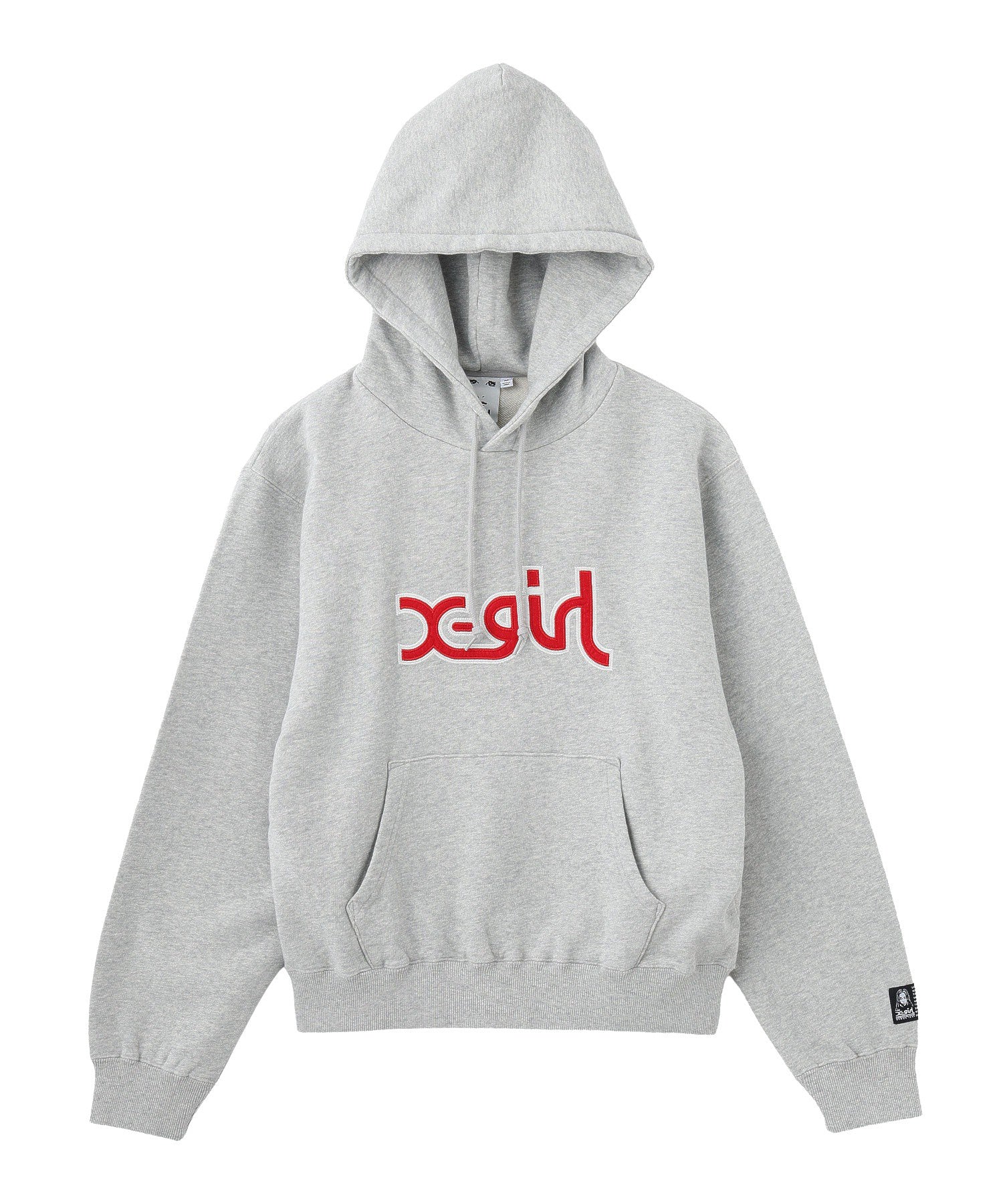 MILLS LOGO LAYERED PATCH SWEAT HOODIE